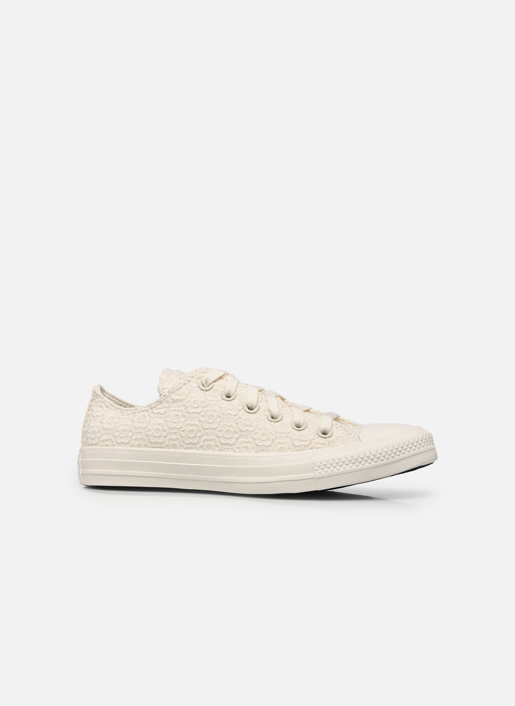 Baskets basses Converse Chuck Taylor All Star Crochet F femme beige Converse Baskets basses Converse Chuck Taylor All Star Crochet F femme beige EGRET/VINTAGE WHITE/EGRET