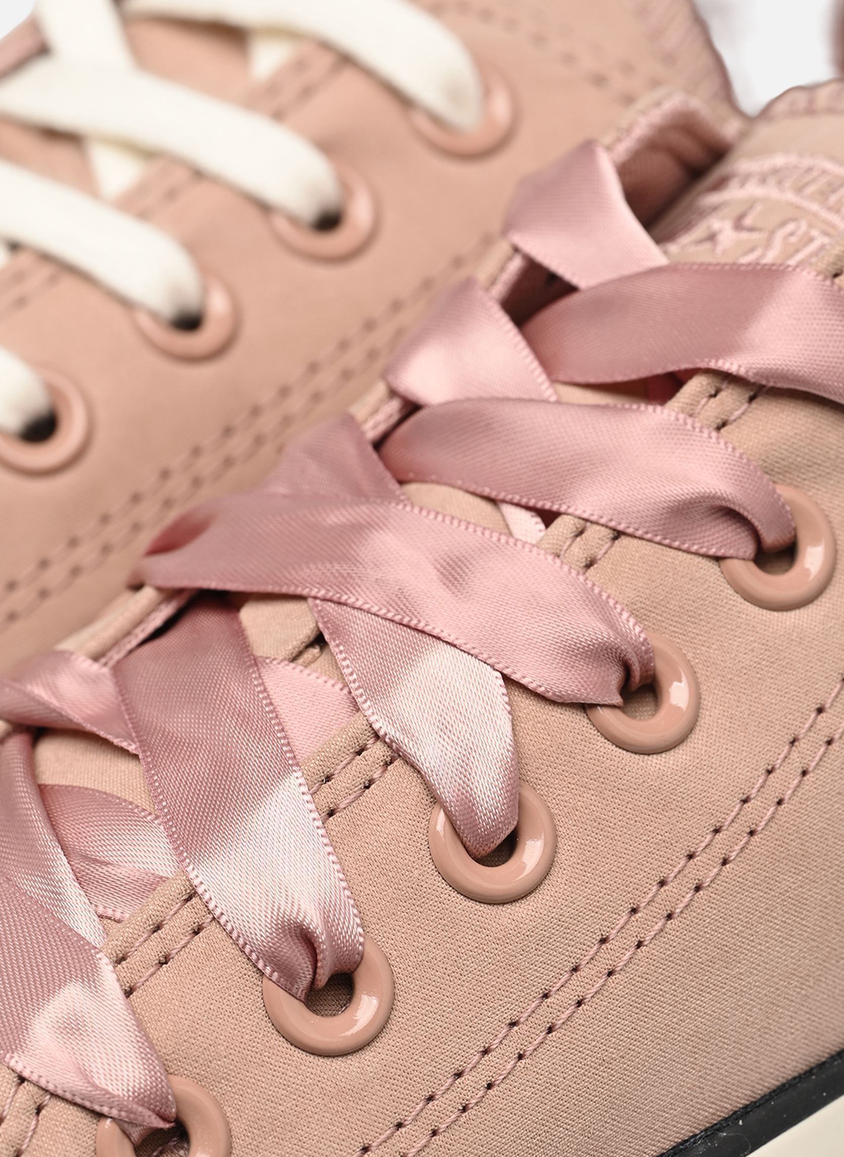 Niedrige Sneaker Chuck Taylor All Star Peached Canvas Ox damen braun Converse Niedrige Sneaker Chuck Taylor All Star Peached Canvas Ox damen braun DRIED EARTH/EGRET/BLACK