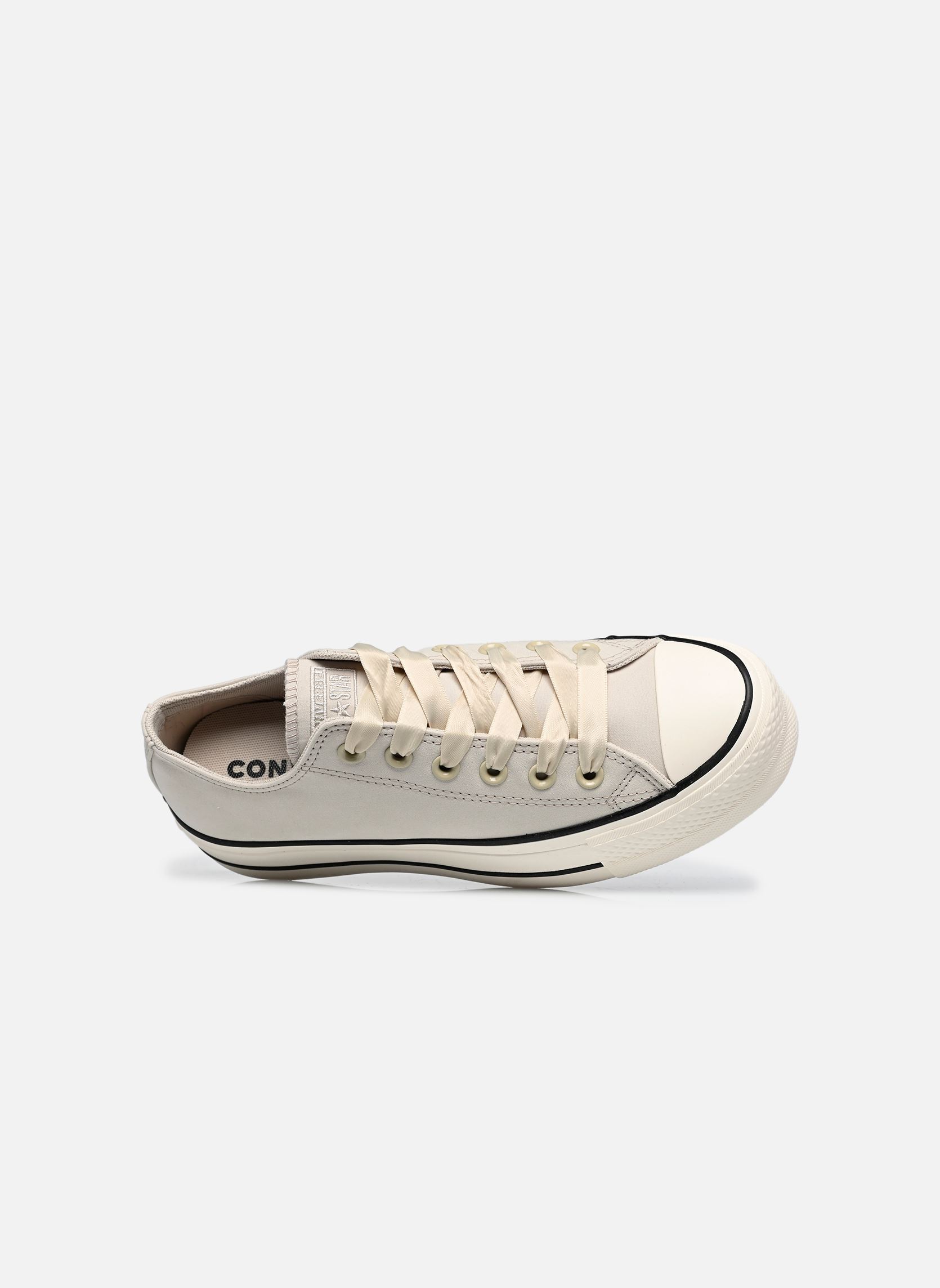Niedrige Sneaker Chuck Taylor All Star Lift Platform Peac damen beige Converse Niedrige Sneaker Chuck Taylor All Star Lift Platform Peac damen beige SAGE SMOKE/EGRET/BLACK