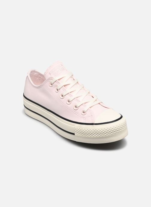 Converse Baskets basses Chuck Taylor All Star Lift Platform Peac femme rose