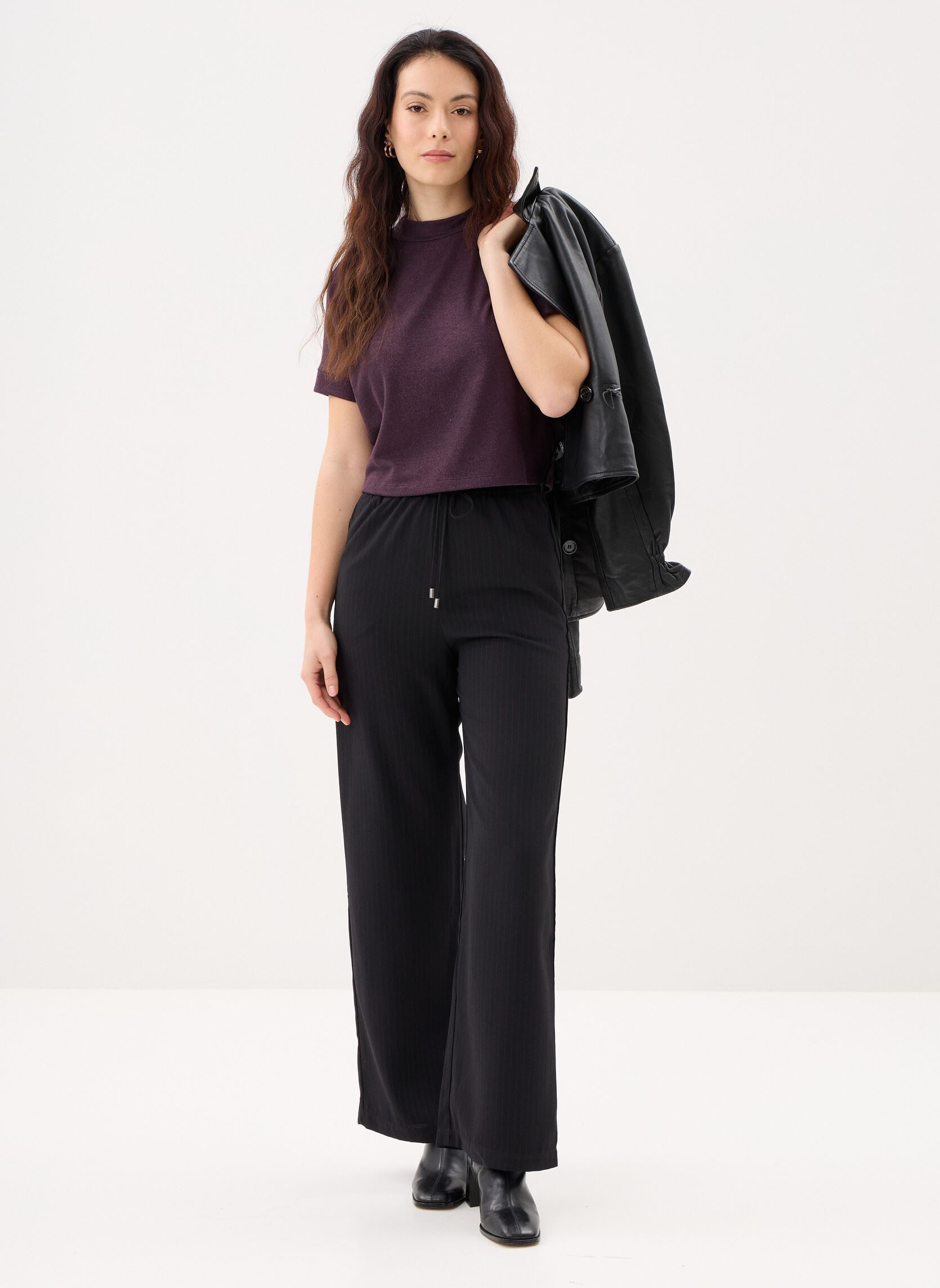 Kurzarm-T-Shirts B310285 damen schwarz IKKS Women Kurzarm-T-Shirts B310285 damen schwarz 89-CASSIS