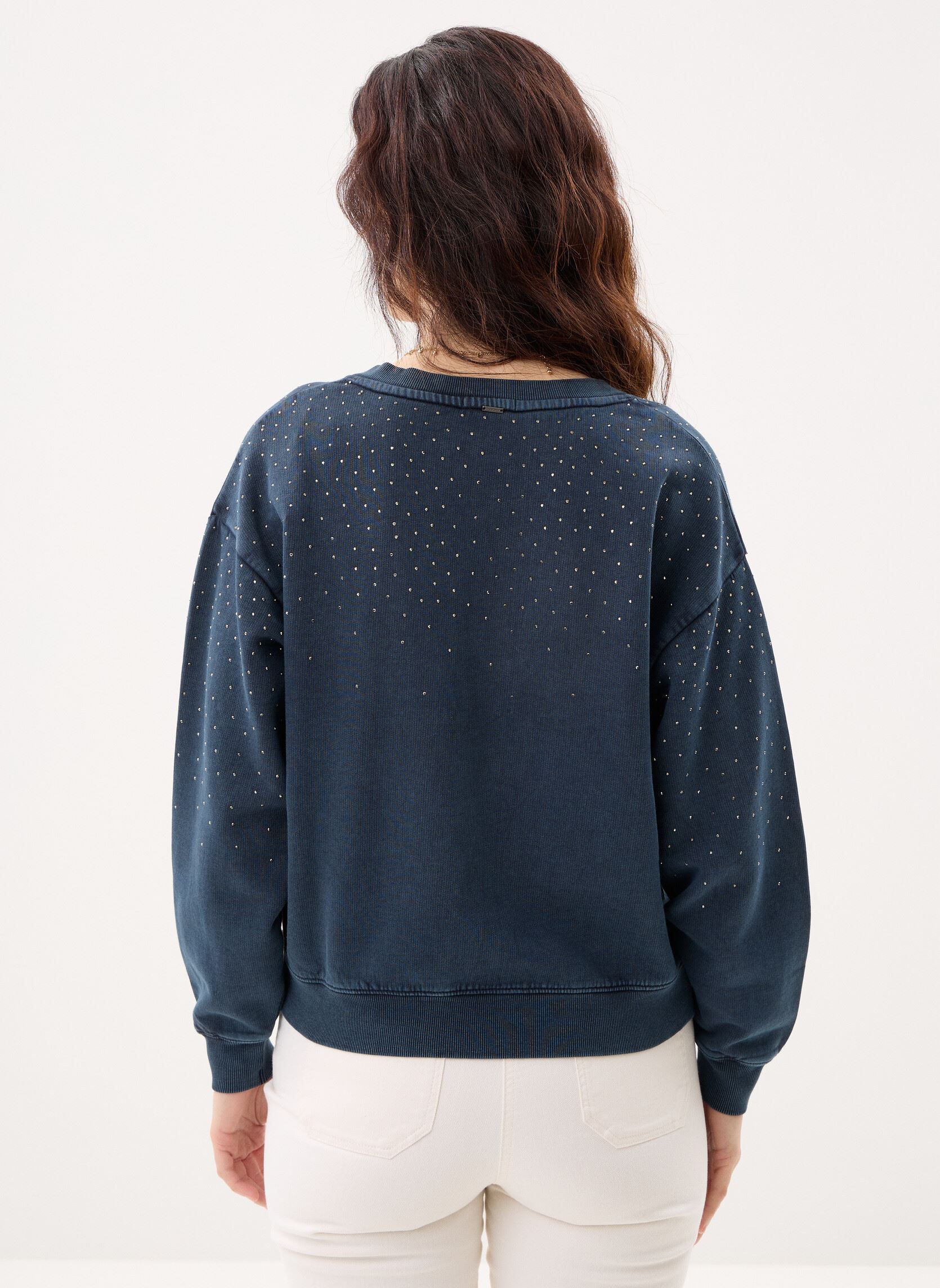 Sweater B315075 dames blauw IKKS Women Sweater B315075 dames blauw 49-MARINE FONCÉ