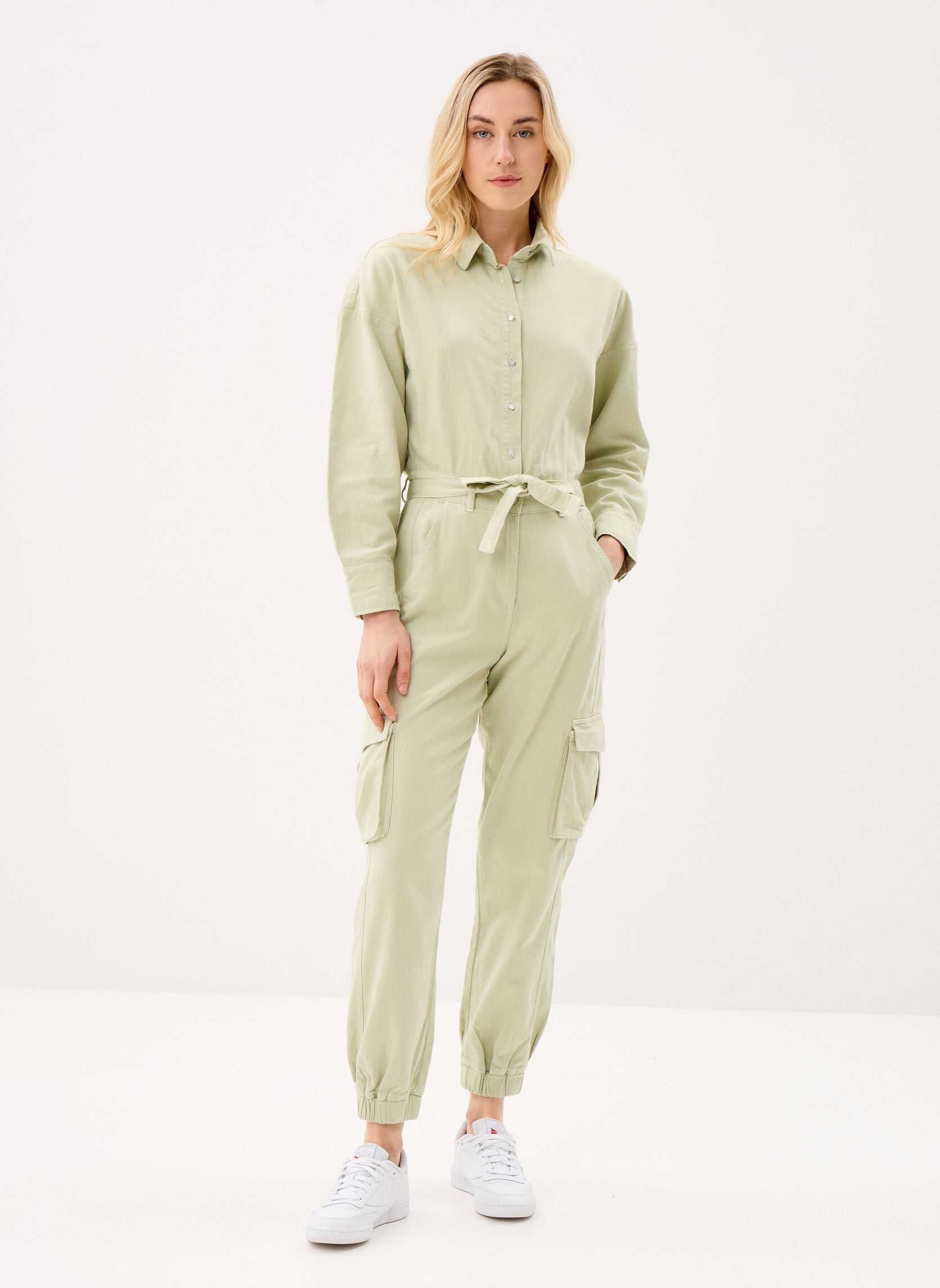 Jumpsuits / Overalls B332015 damen grün IKKS Women Jumpsuits / Overalls B332015 damen grün 05-AMANDE