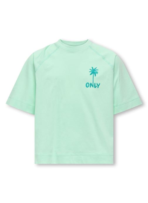 Kids Only Tee-shirts Kogamanda Life S/S Top Fr Jrs fille vert