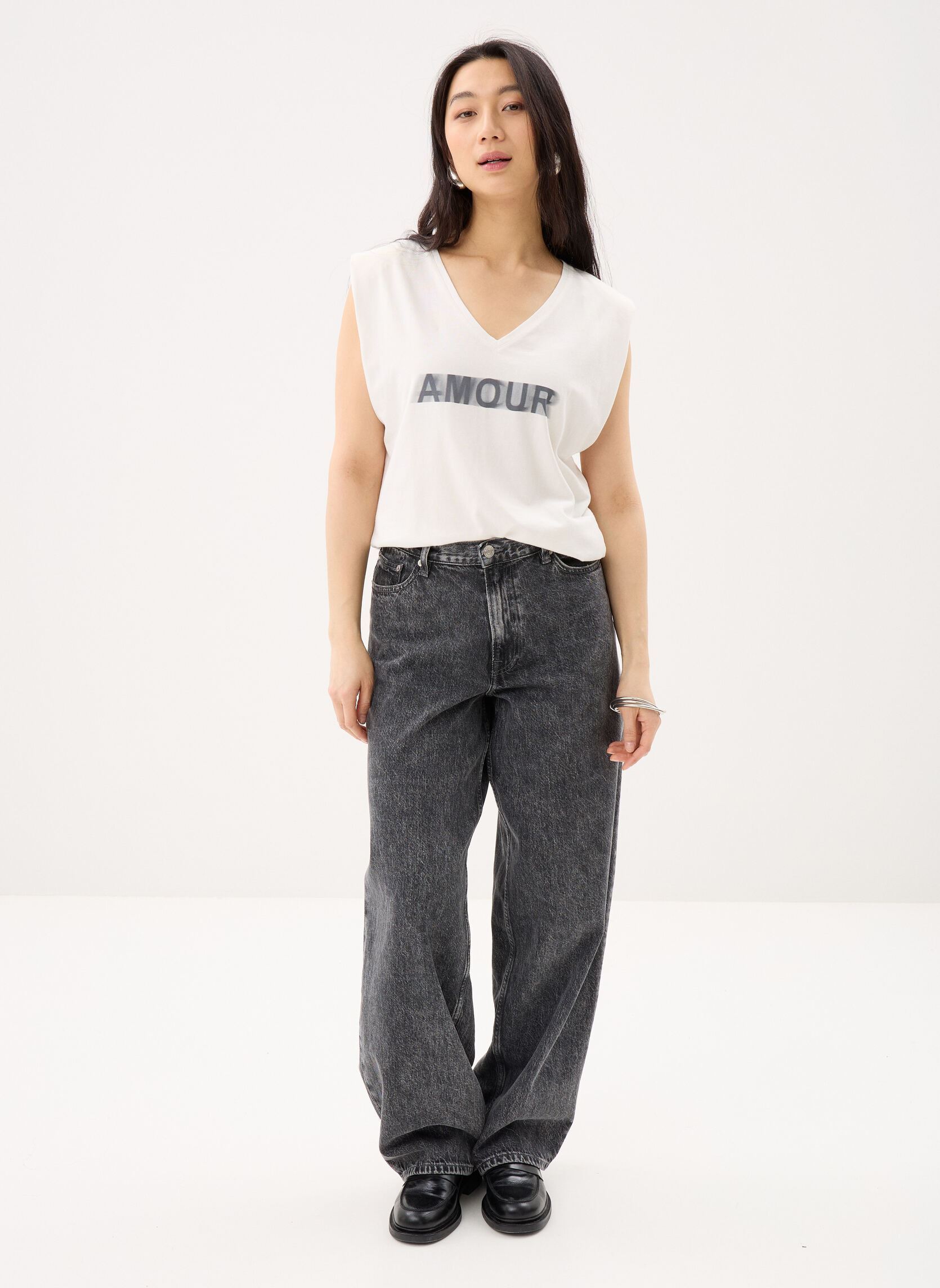 Hemdjes B310065 dames wit IKKS Women Hemdjes B310065 dames wit 11-ECRU