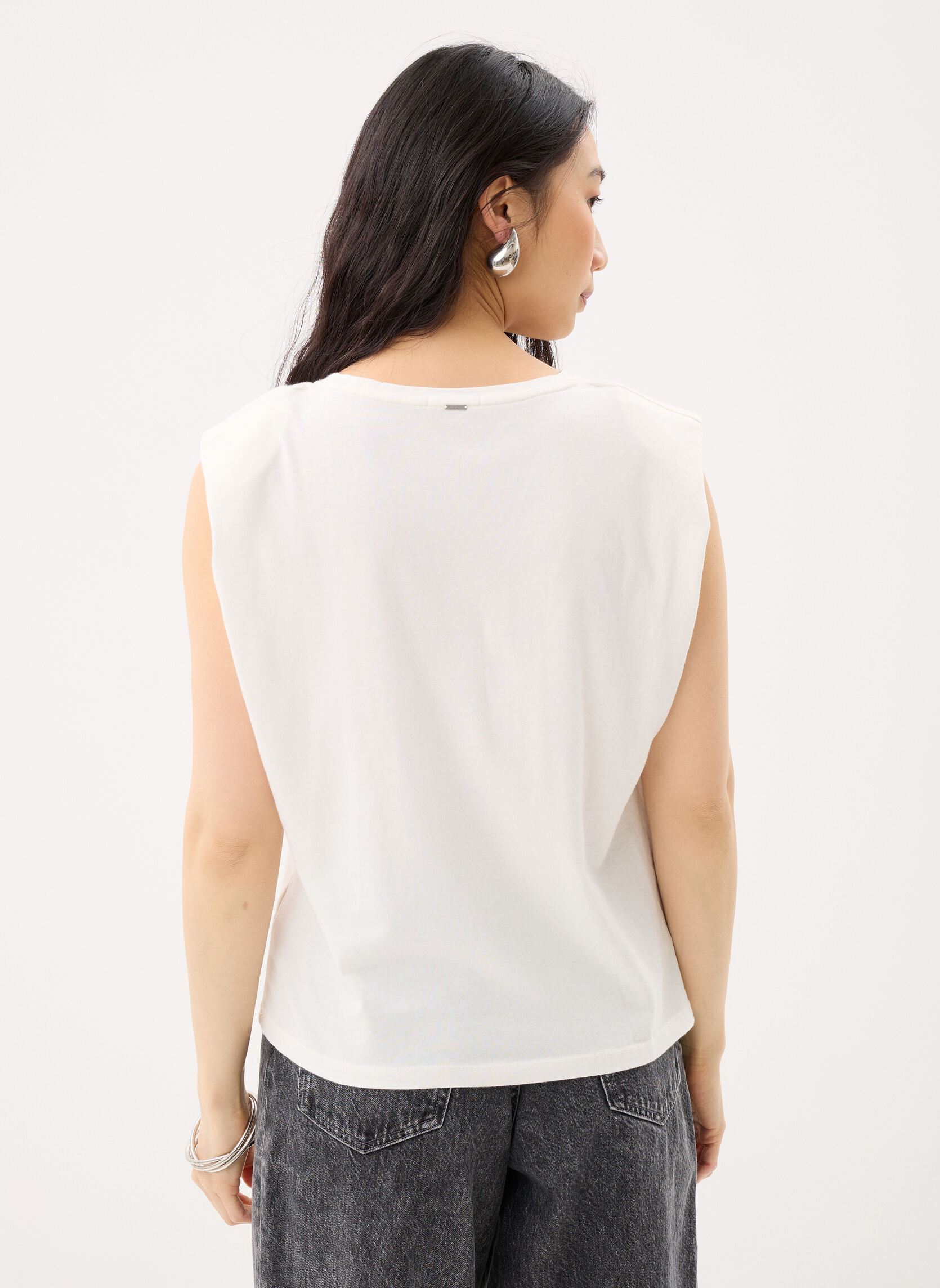 Hemdjes B310065 dames wit IKKS Women Hemdjes B310065 dames wit 11-ECRU