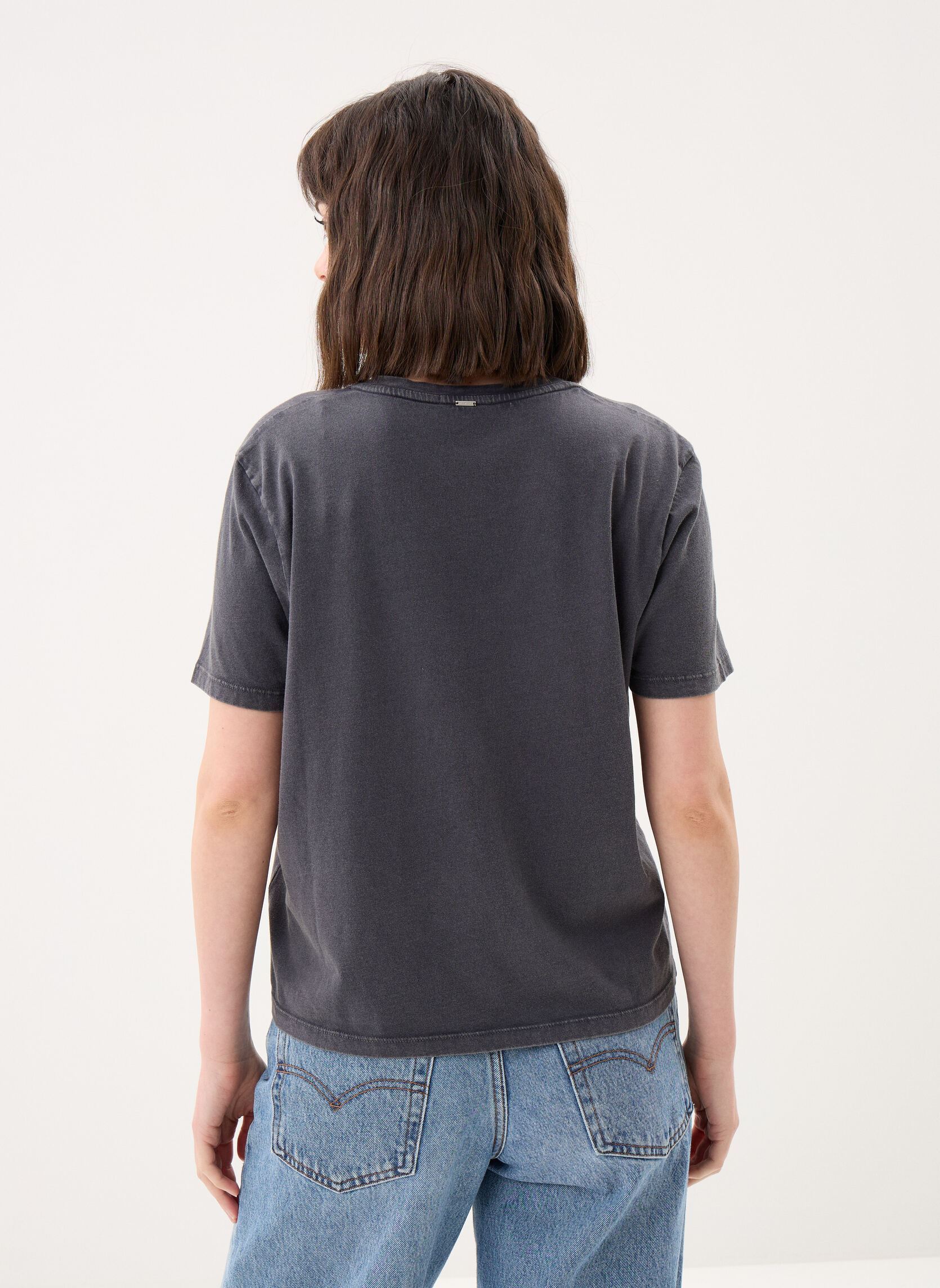 T-Shirts B310155 damen schwarz IKKS Women T-Shirts B310155 damen schwarz 02-NOIR