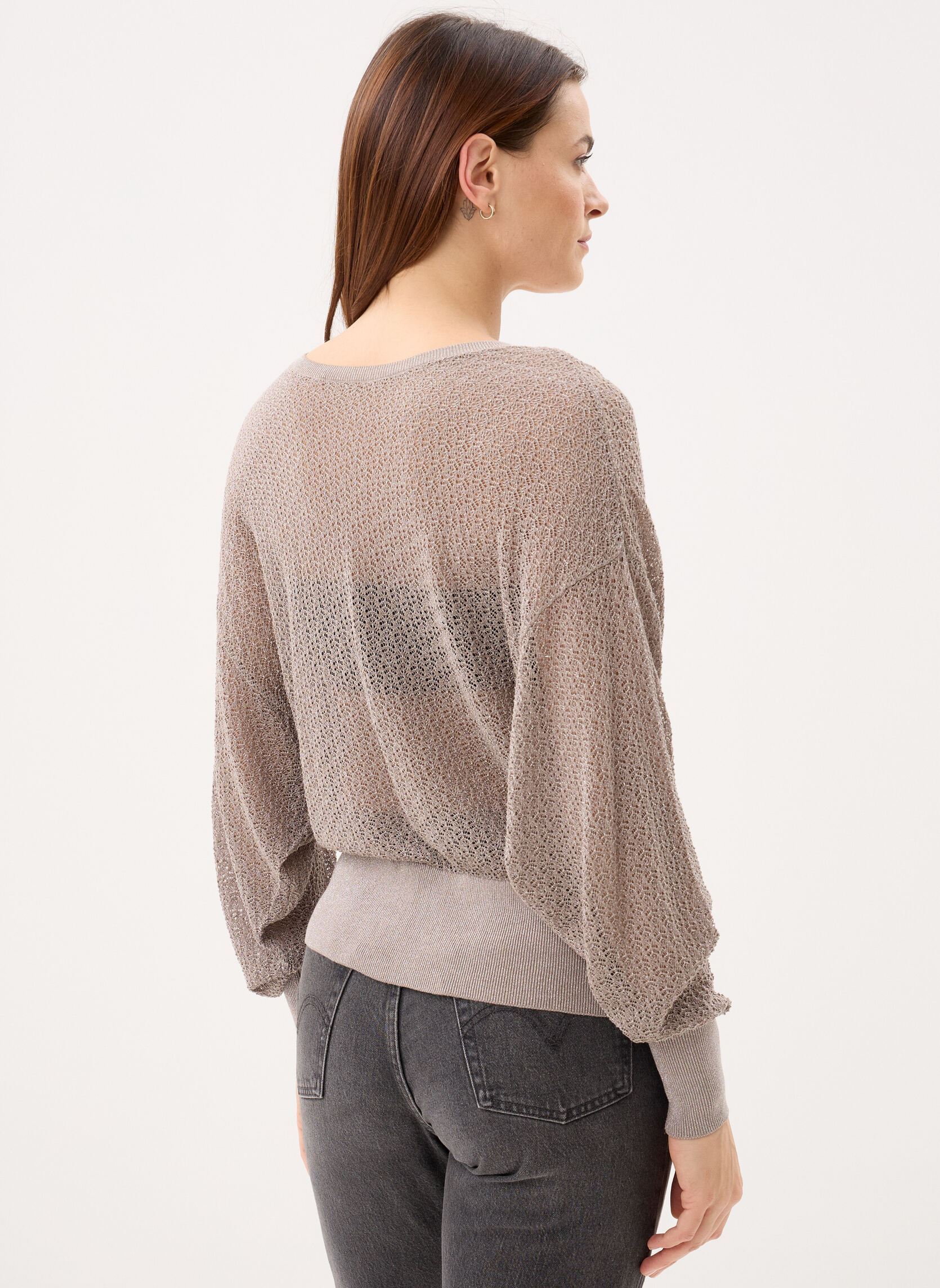 Pulls B318045 femme beige IKKS Women Pulls B318045 femme beige 62-BEIGE FONCÉ