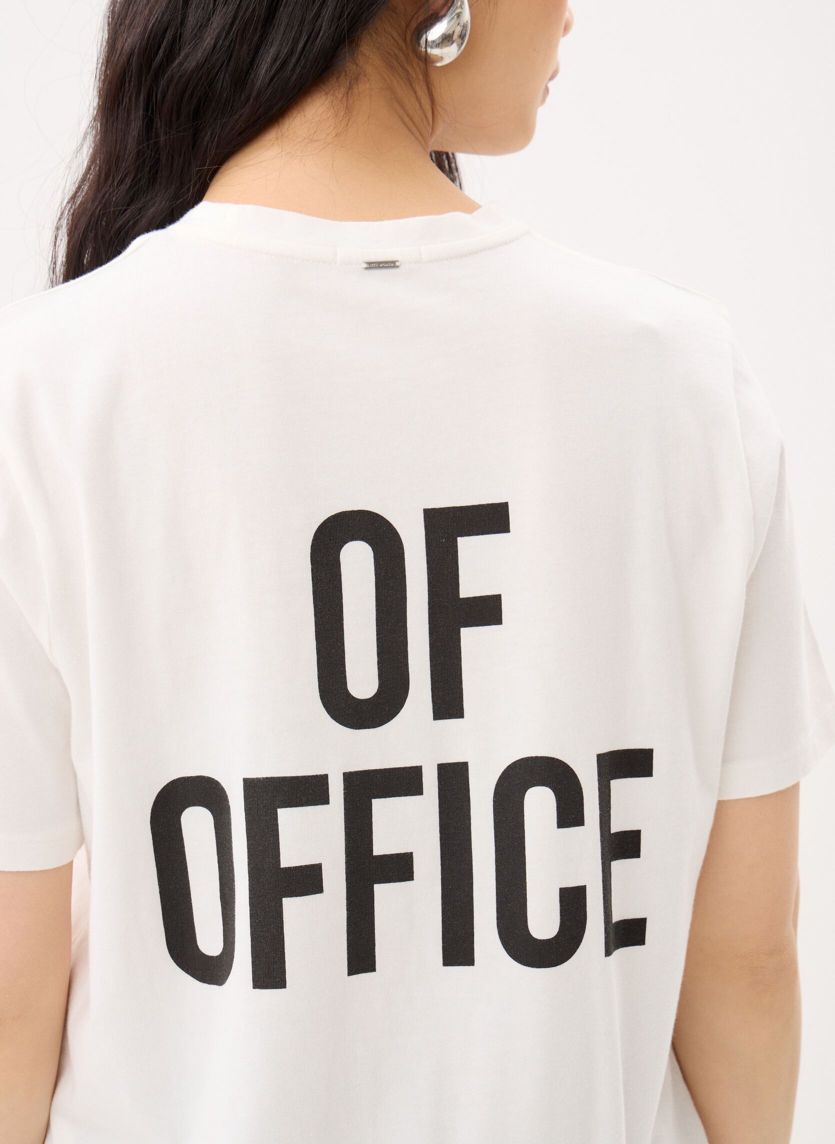 Tee-shirts manches courtes B310265 femme blanc IKKS Women Tee-shirts manches courtes B310265 femme blanc 11-ECRU