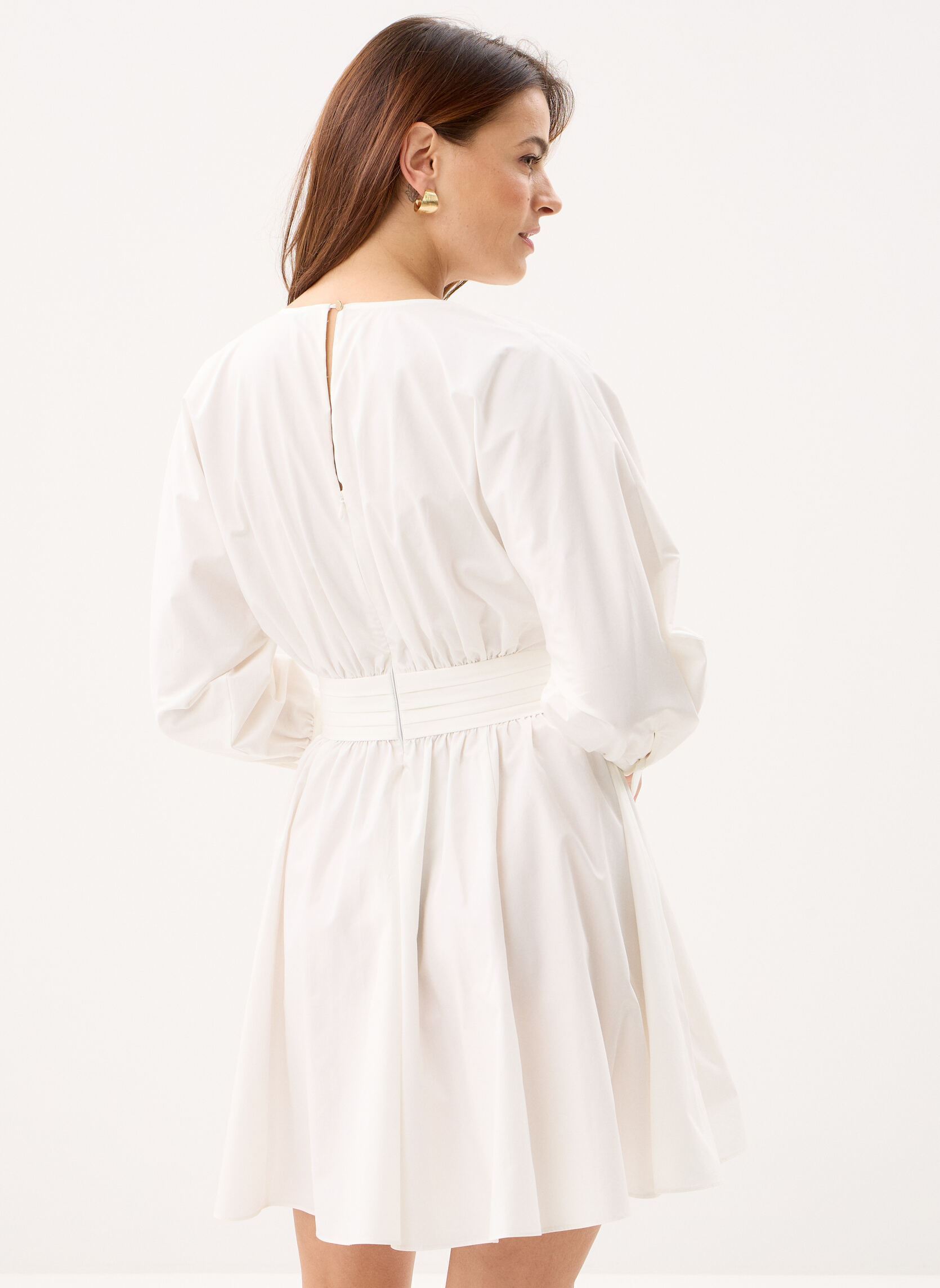 Kleider B330215 damen weiß IKKS Women Kleider B330215 damen weiß 11-ECRU