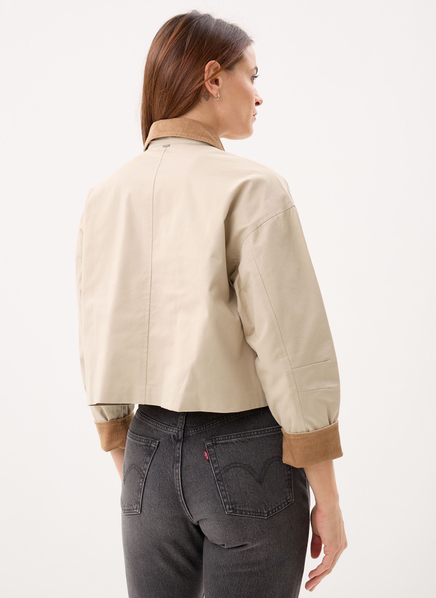 Bomberjacken B341075 damen beige IKKS Women Bomberjacken B341075 damen beige 61-BEIGE