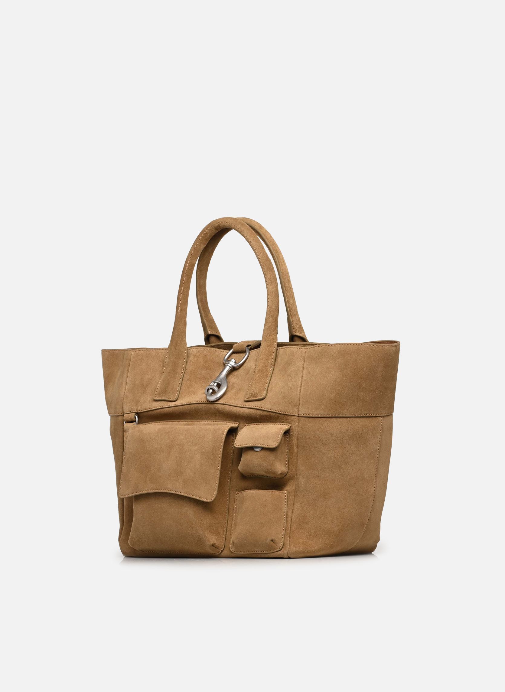 Sacs à main Seasonal Cabas-B395109 femme beige IKKS Women Sacs à main Seasonal Cabas-B395109 femme beige 63-MARRON CLAIR