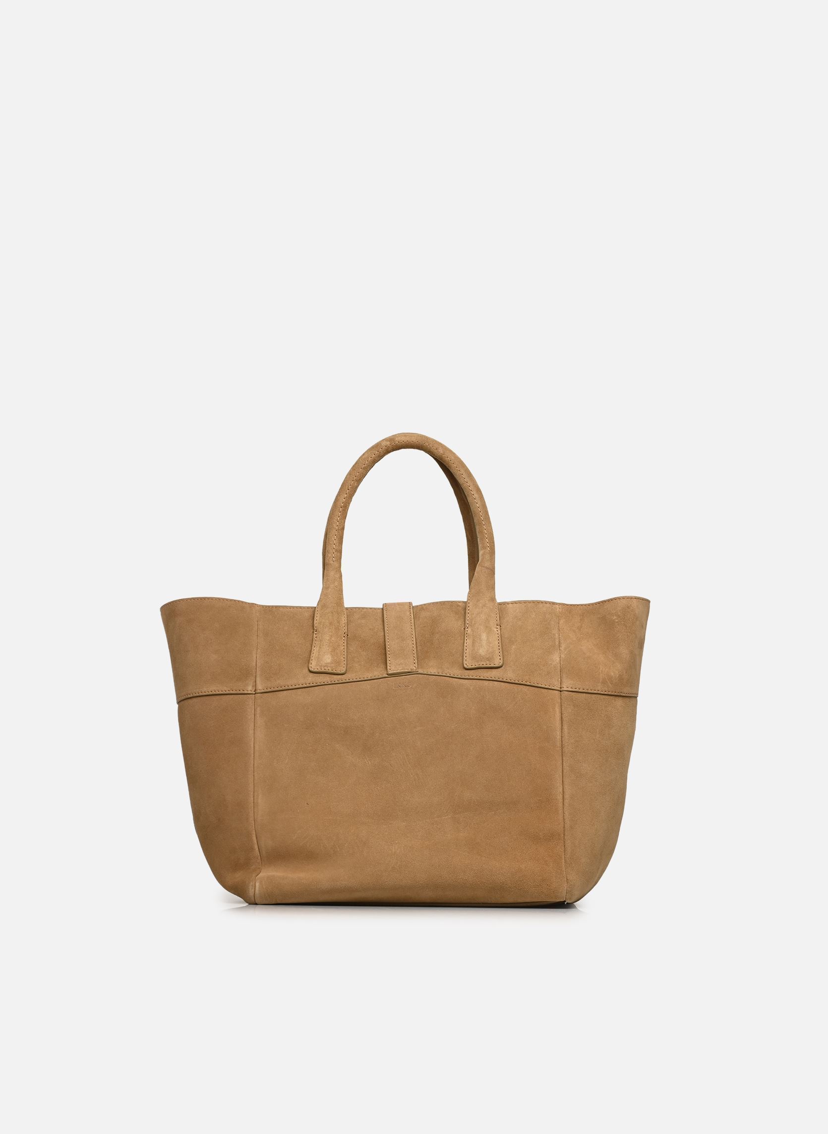 Sacs à main Seasonal Cabas-B395109 femme beige IKKS Women Sacs à main Seasonal Cabas-B395109 femme beige 63-MARRON CLAIR