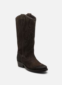 Bottines santiags B380025 femme marron IKKS Women Bottines santiags B380025 femme marron 69-CHOCOLAT