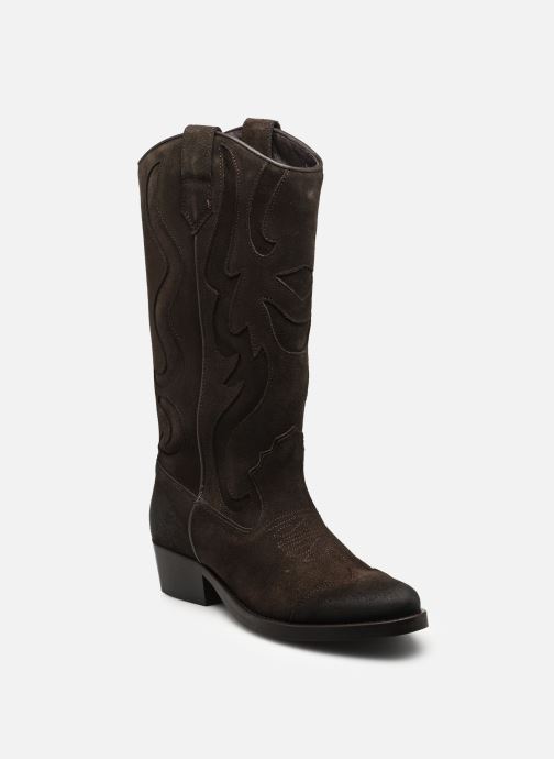 IKKS Women Bottines santiags B380025 femme marron