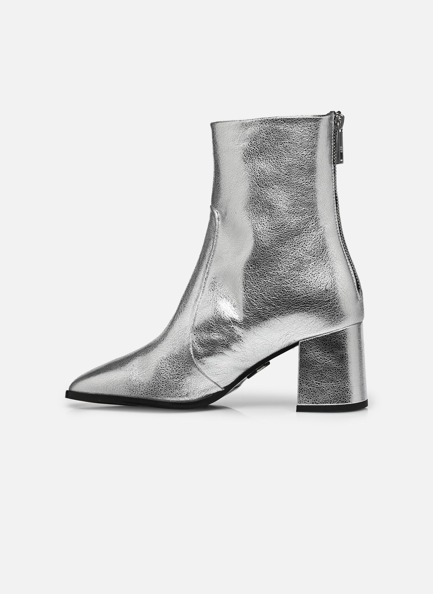 Enkellaarzen en boots B380065 dames zilver IKKS Women Enkellaarzen en boots B380065 dames zilver 18-ARGENT