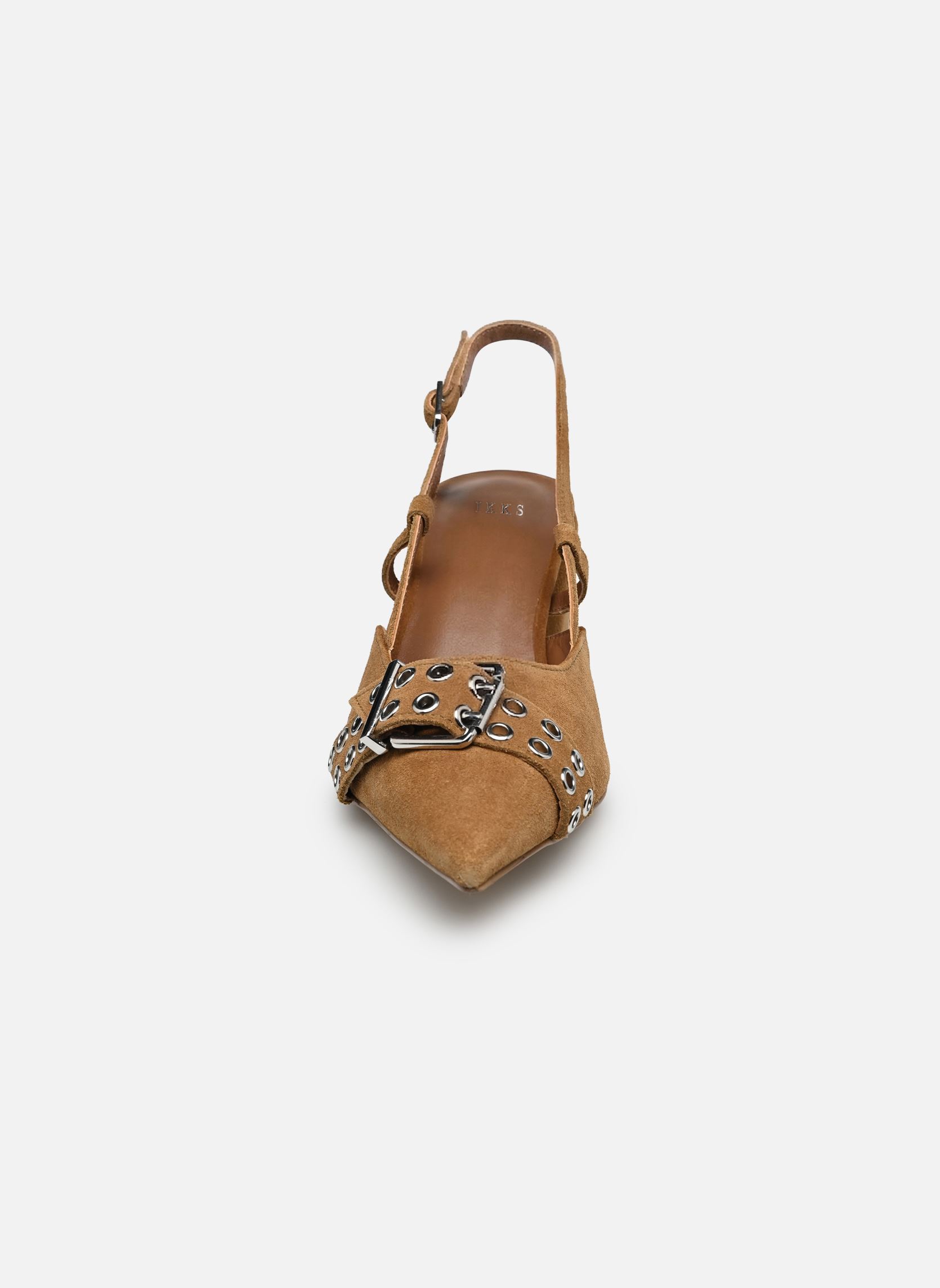 Sandales B380045 femme marron IKKS Women Sandales B380045 femme marron 63-CAMEL