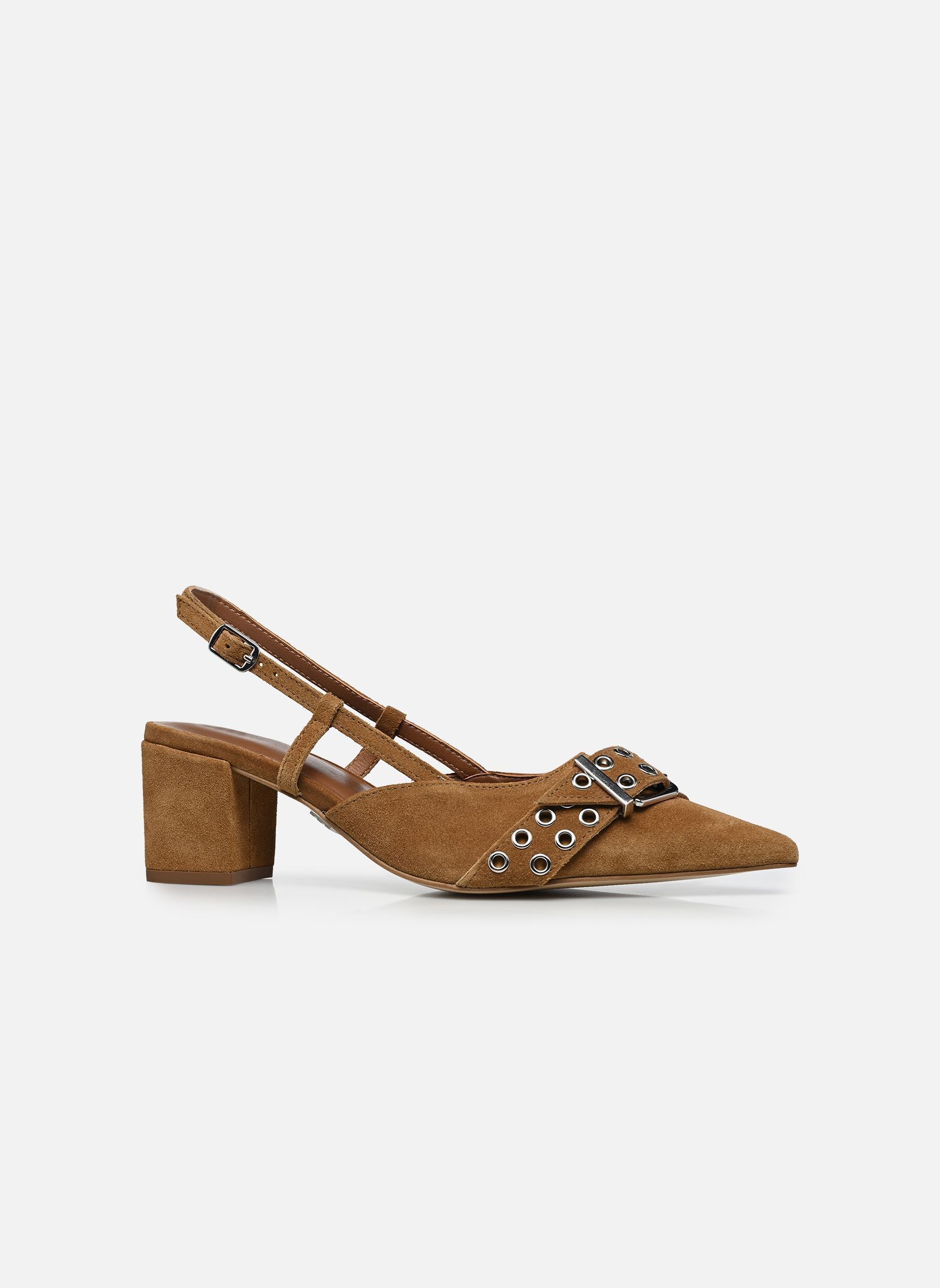 Sandales B380045 femme marron IKKS Women Sandales B380045 femme marron 63-CAMEL