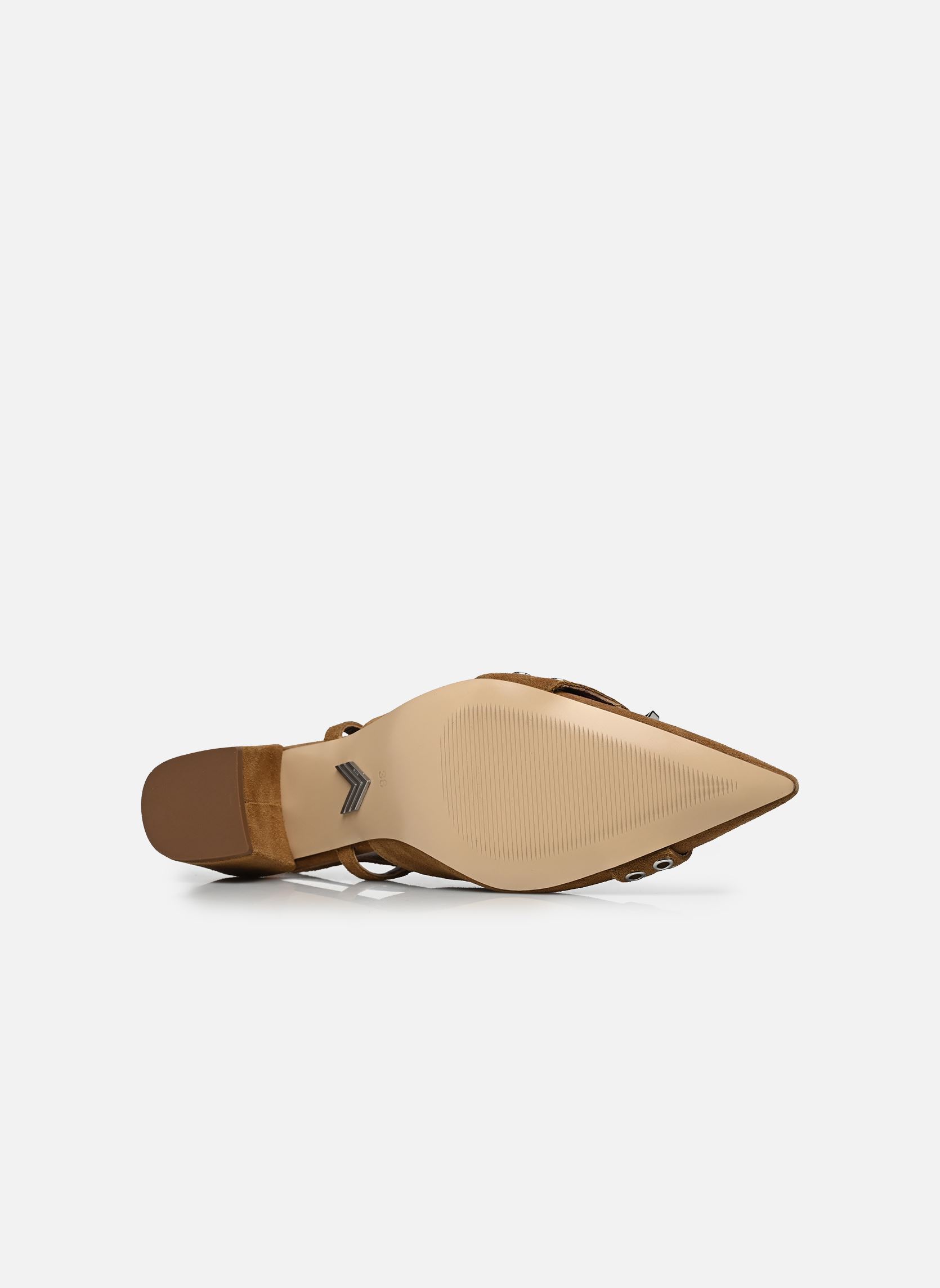 Sandales B380045 femme marron IKKS Women Sandales B380045 femme marron 63-CAMEL