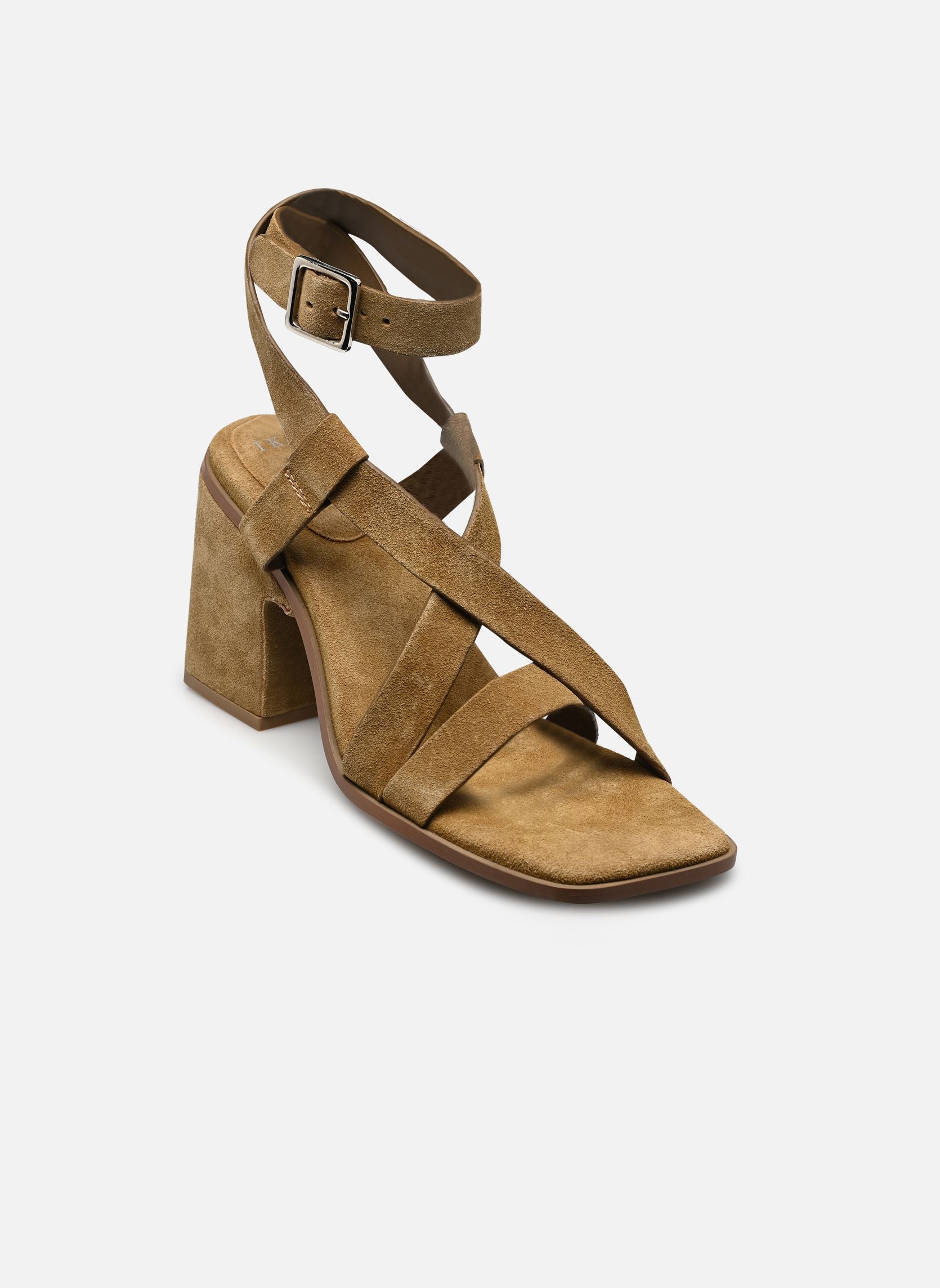 Sandalen B380095 damen braun IKKS Women Sandalen B380095 damen braun 63-WARM TAUPE
