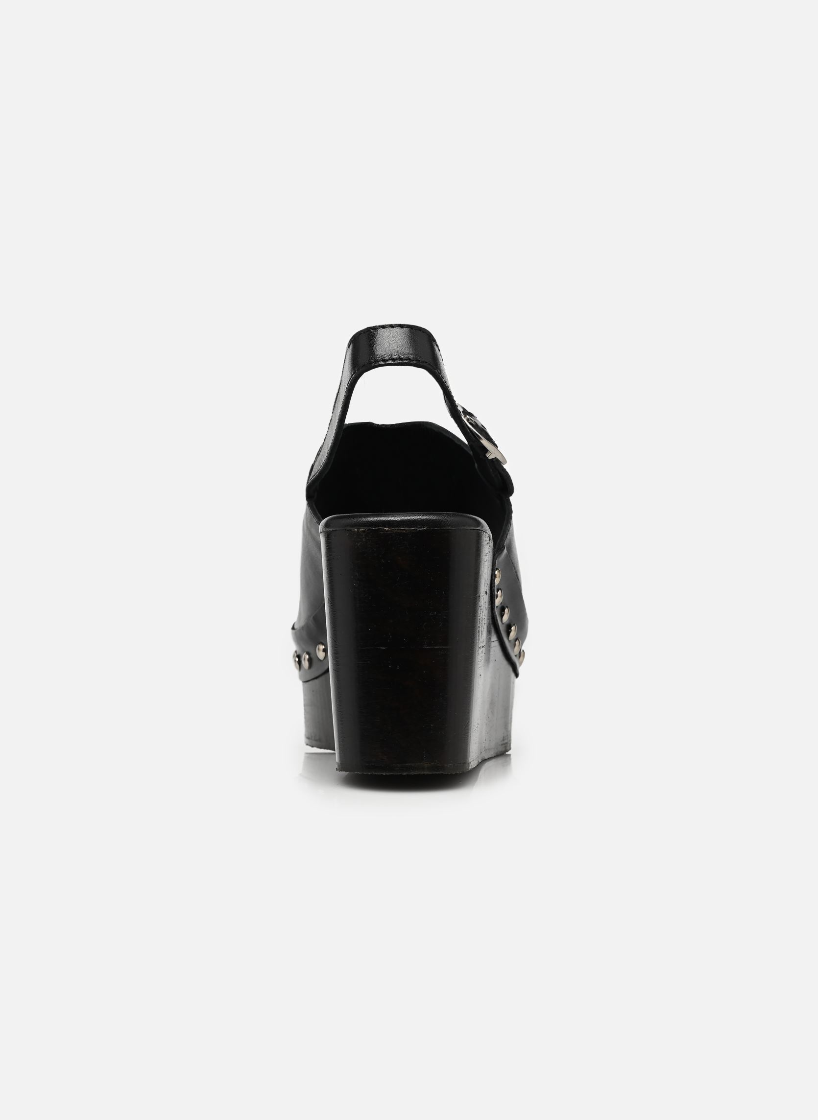Sandales compensées et plateformes B380215 femme noir IKKS Women Sandales compensées et plateformes B380215 femme noir 02-NOIR