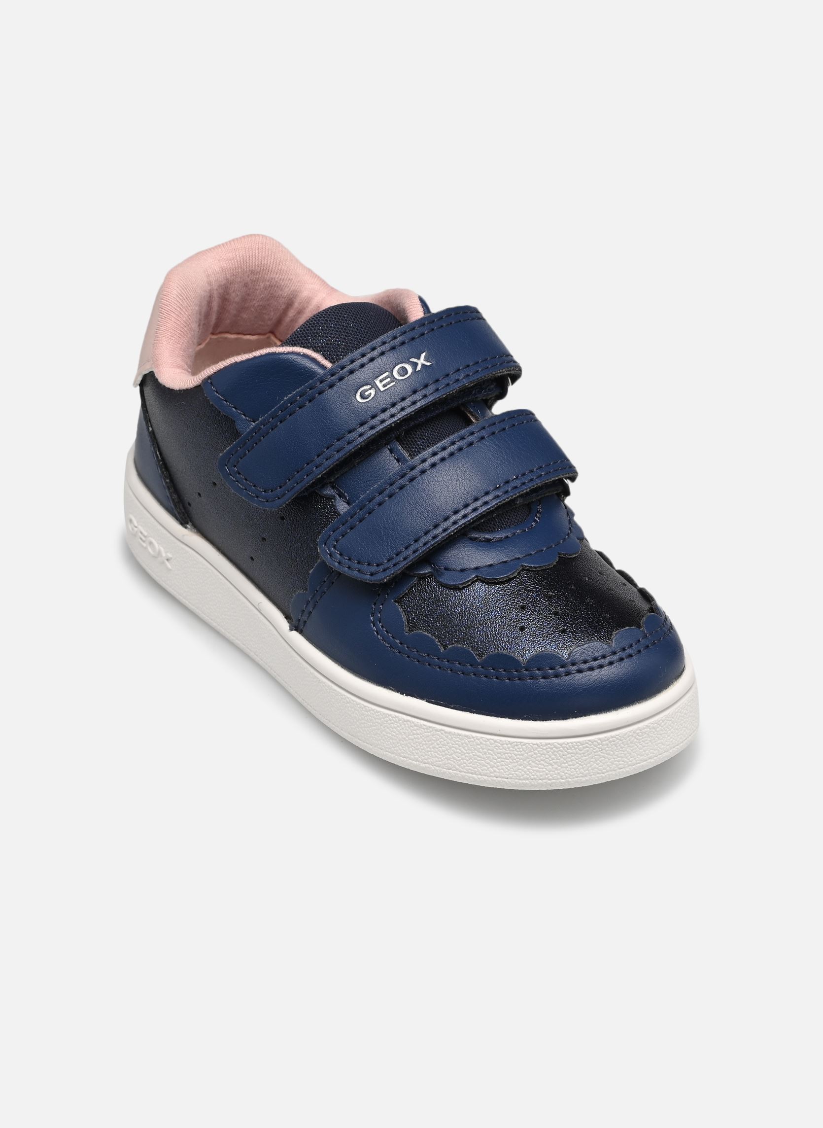 Baskets basses B Eclyper Girl B555MA fille bleu Geox Baskets basses B Eclyper Girl B555MA fille bleu NAVY/LT ROSE