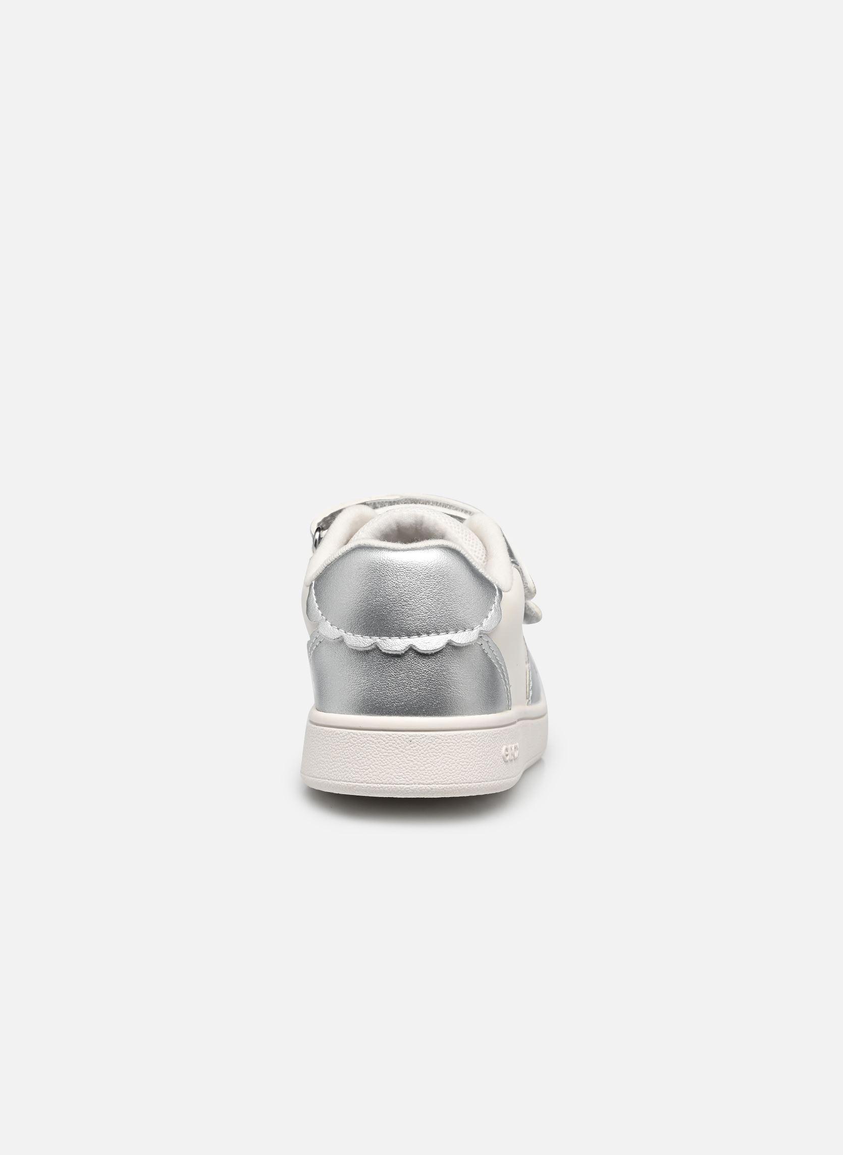 Baskets basses B Eclyper Girl B555MA fille argent Geox Baskets basses B Eclyper Girl B555MA fille argent WHITE 2