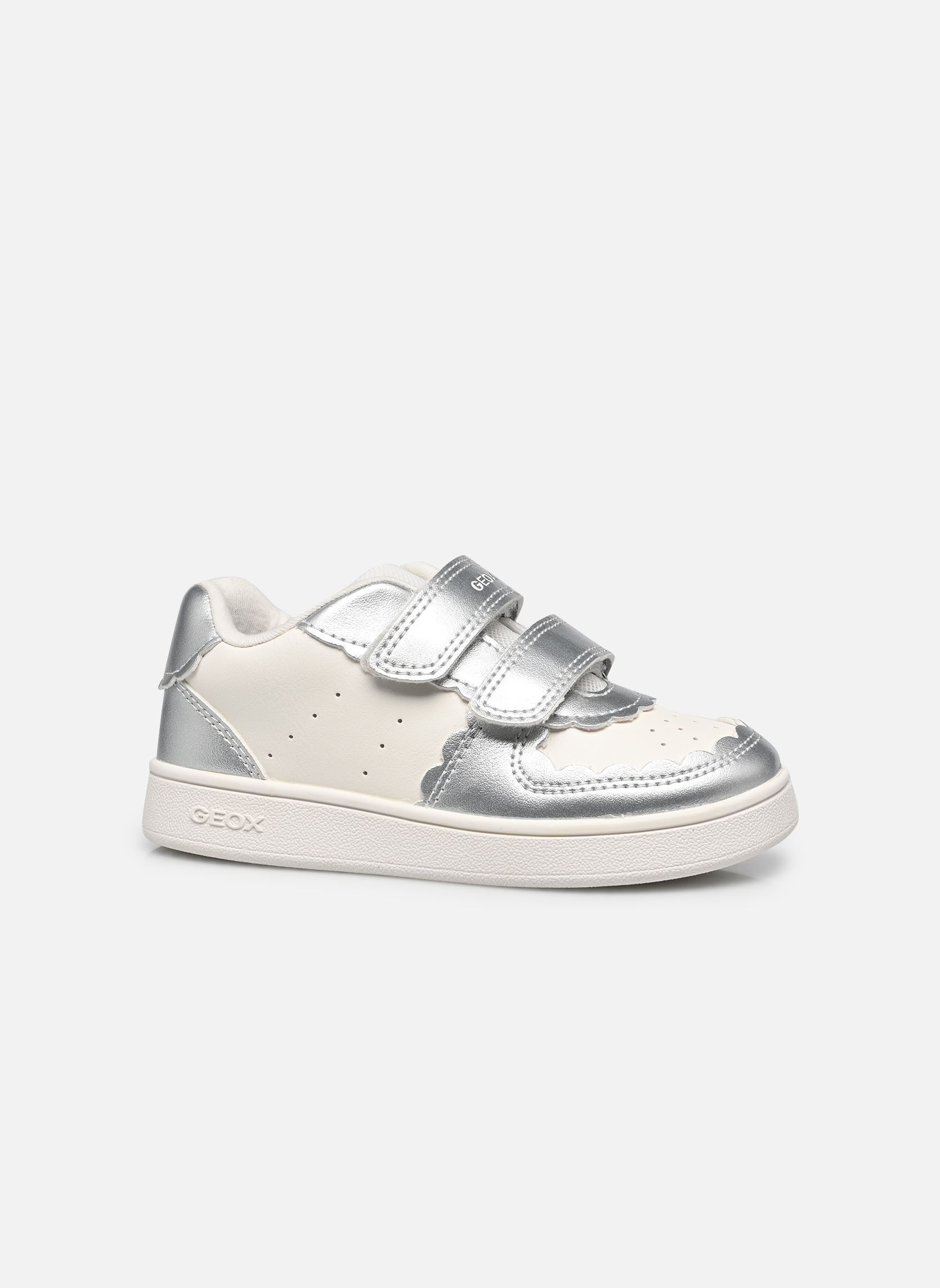 Baskets basses B Eclyper Girl B555MA fille argent Geox Baskets basses B Eclyper Girl B555MA fille argent WHITE 2