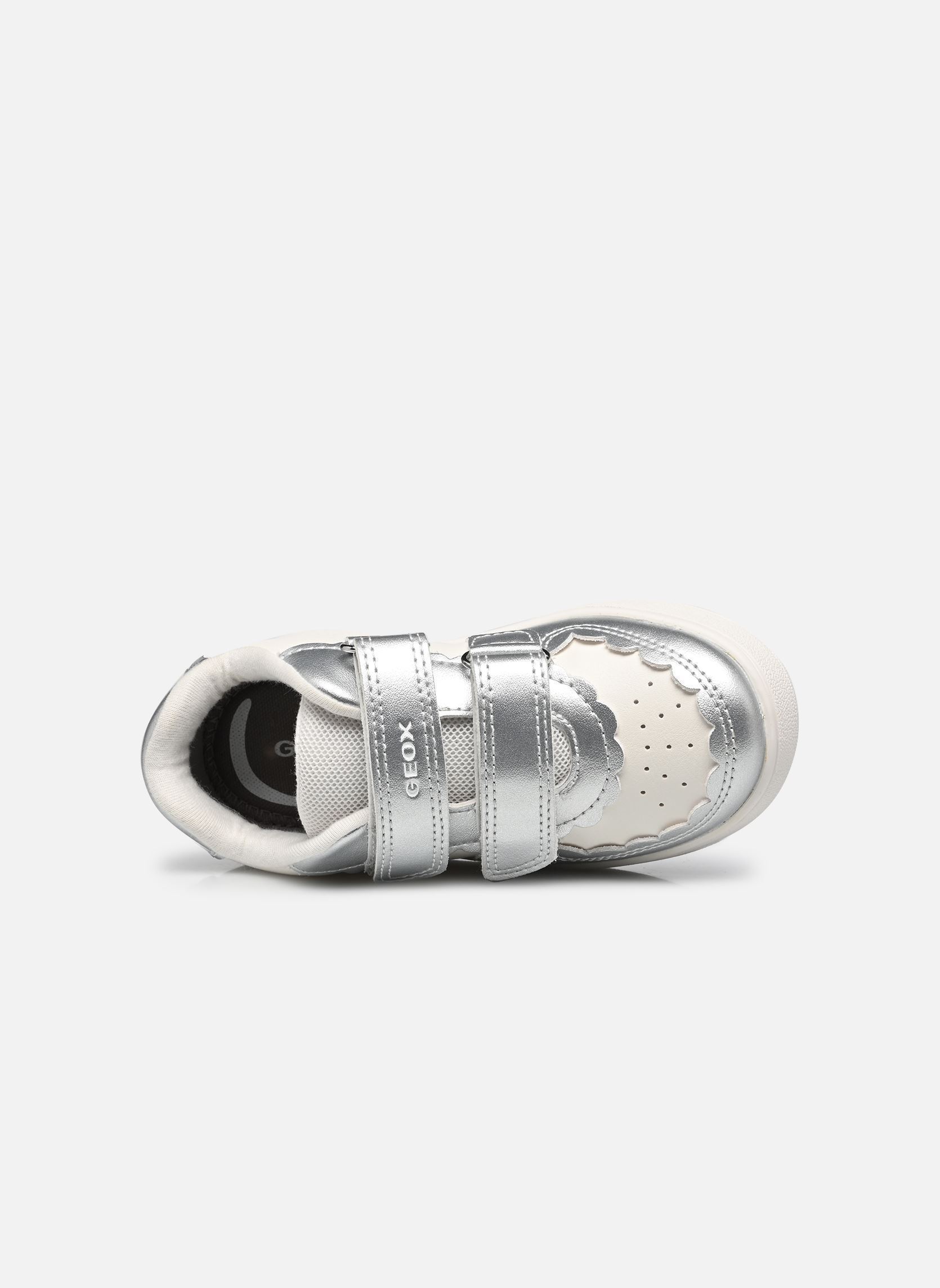 Baskets basses B Eclyper Girl B555MA fille argent Geox Baskets basses B Eclyper Girl B555MA fille argent WHITE 2