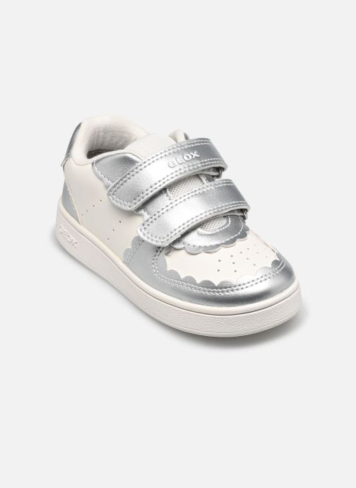 Geox Baskets basses B Eclyper Girl B555MA fille argent