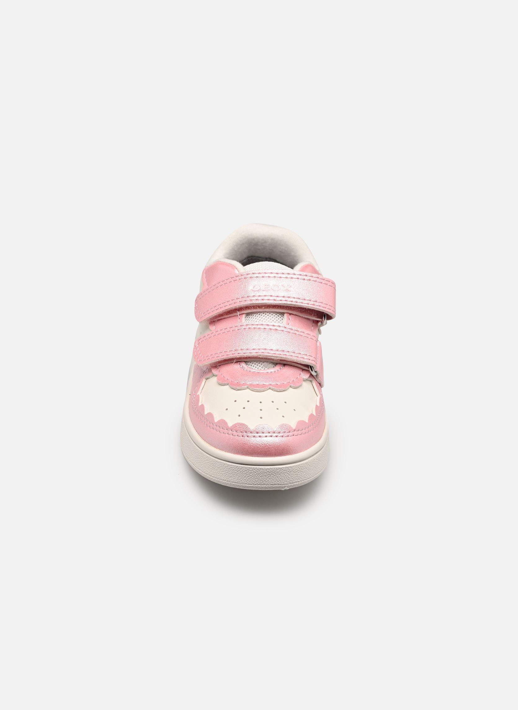 Niedrige Sneaker B Eclyper Girl B555MA mädchen silber Geox Niedrige Sneaker B Eclyper Girl B555MA mädchen silber WHITE 3