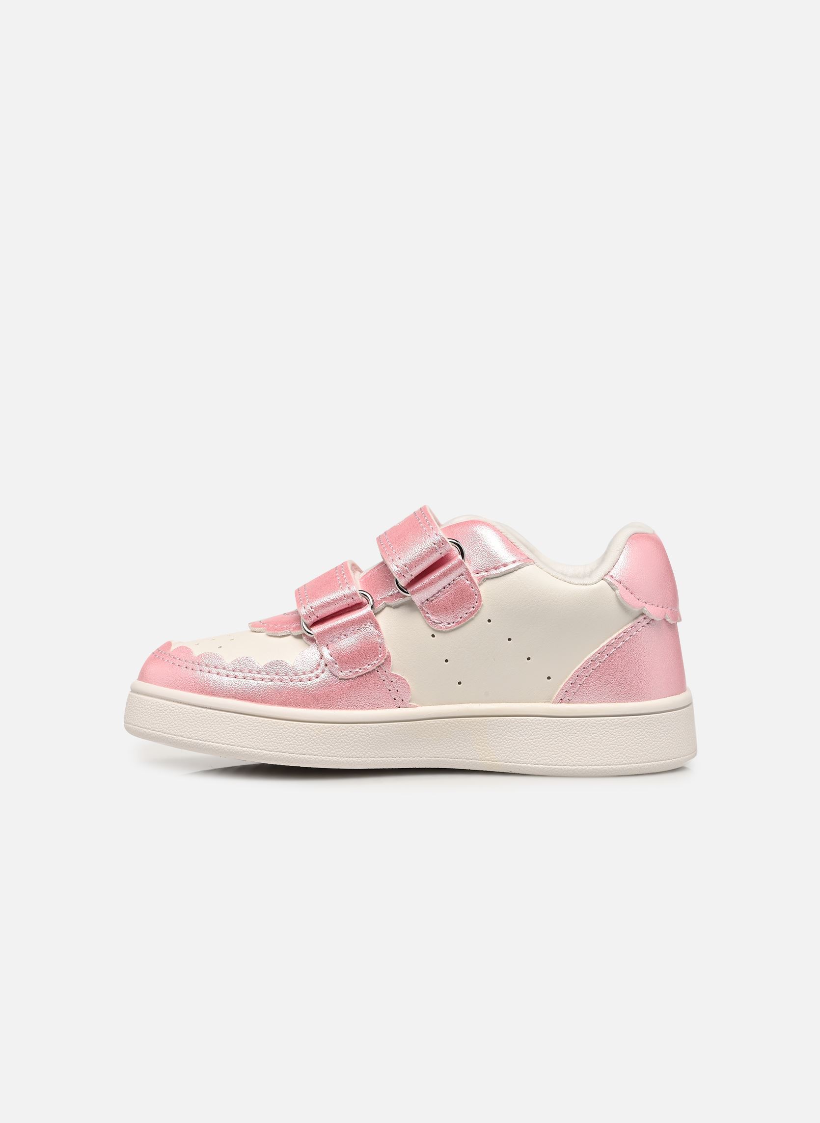Niedrige Sneaker B Eclyper Girl B555MA mädchen silber Geox Niedrige Sneaker B Eclyper Girl B555MA mädchen silber WHITE 3