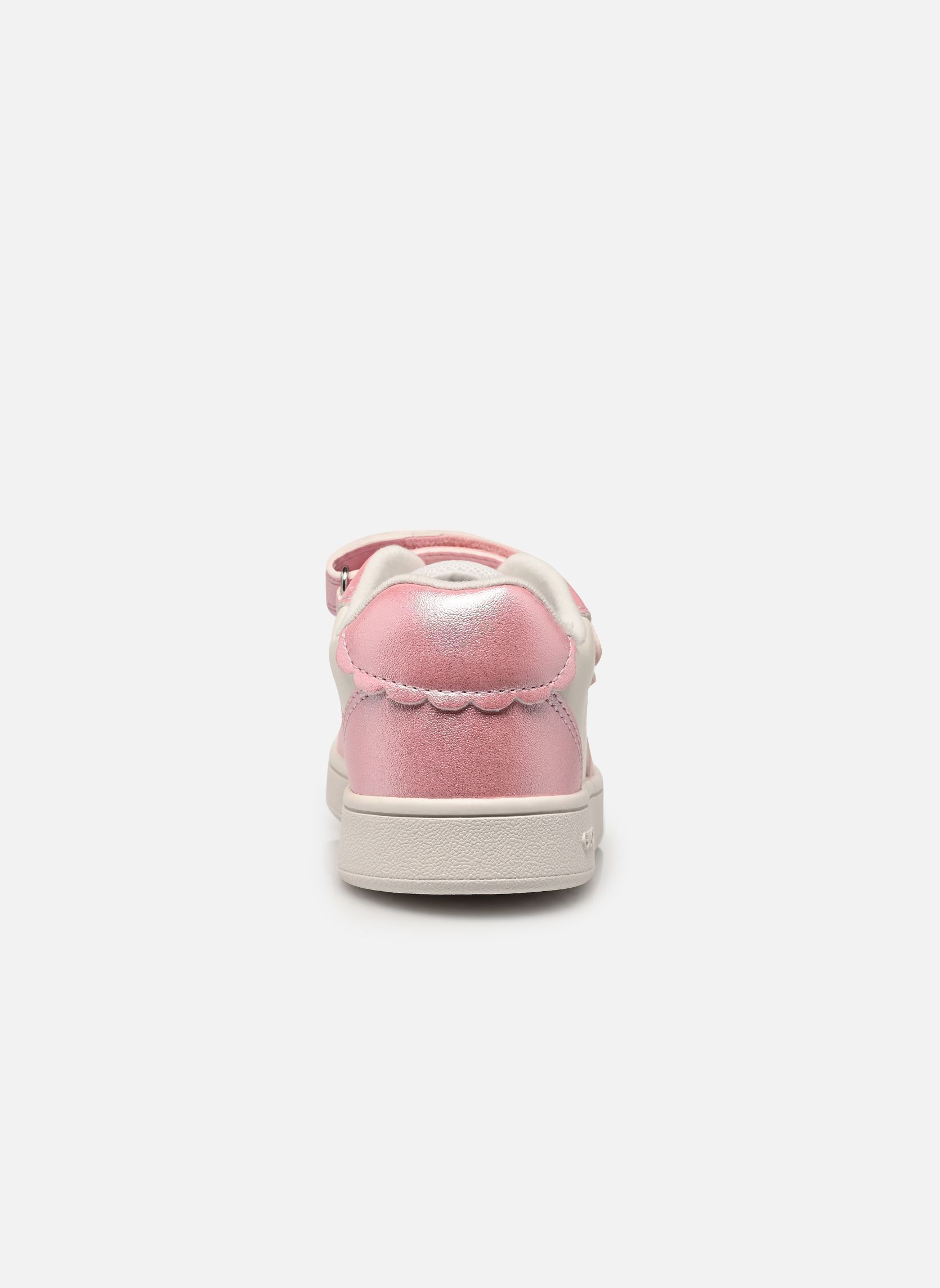 Niedrige Sneaker B Eclyper Girl B555MA mädchen silber Geox Niedrige Sneaker B Eclyper Girl B555MA mädchen silber WHITE 3
