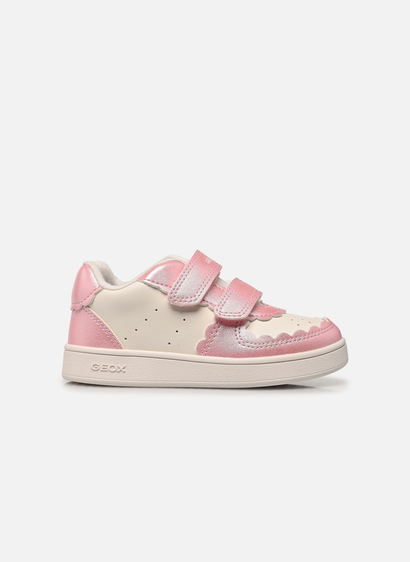 Niedrige Sneaker B Eclyper Girl B555MA mädchen silber Geox Niedrige Sneaker B Eclyper Girl B555MA mädchen silber WHITE 3
