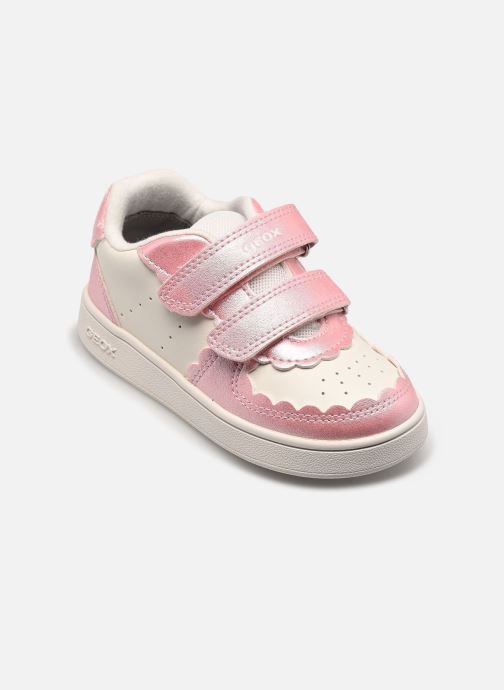 Geox Baskets basses B Eclyper Girl B555MA fille argent