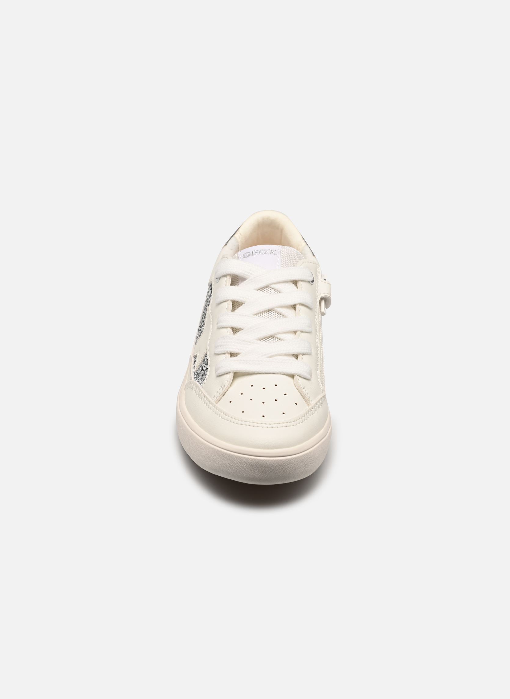 Baskets basses J Gisli Girl J654NB fille argent Geox Baskets basses J Gisli Girl J654NB fille argent White