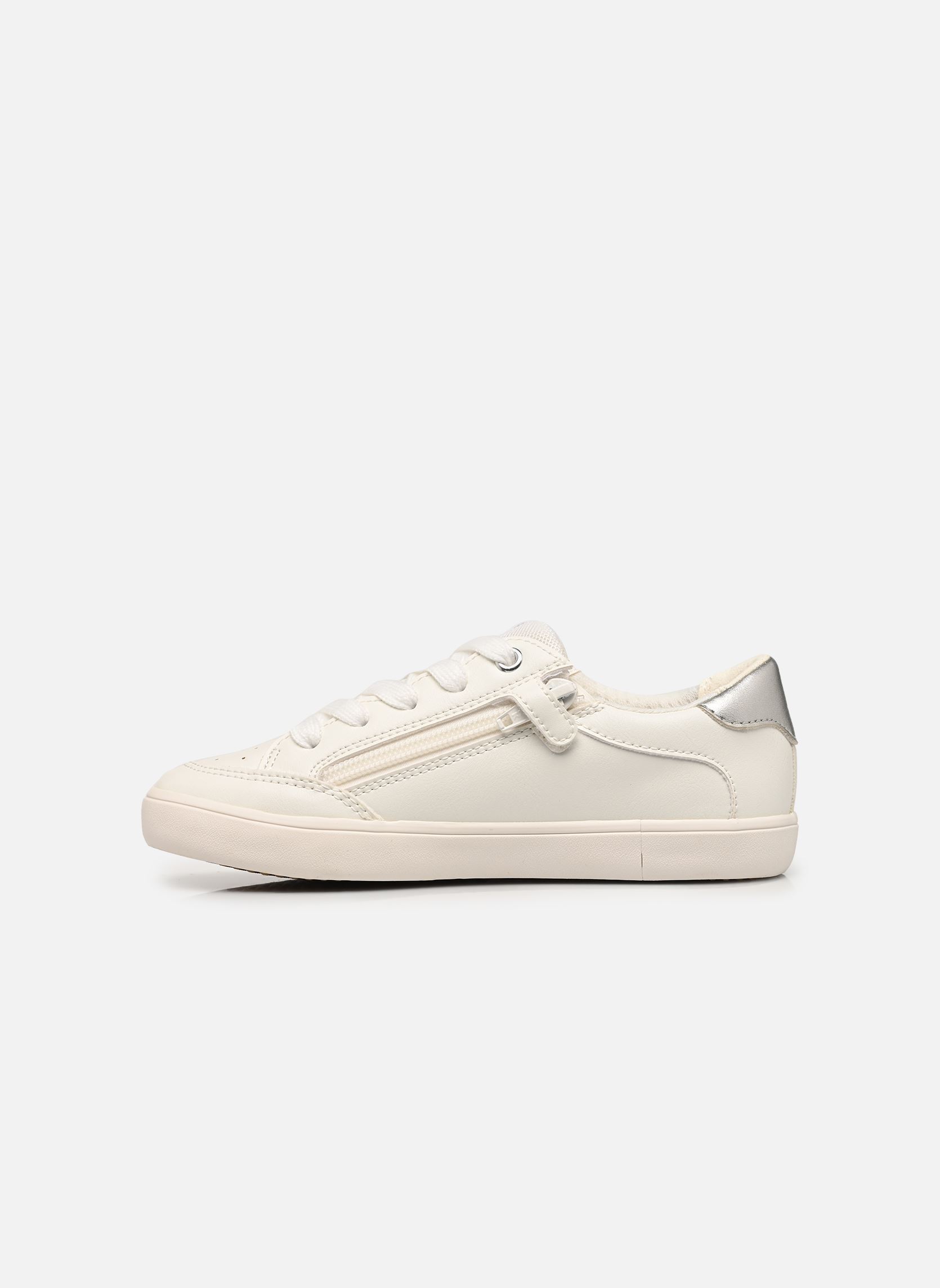 Baskets basses J Gisli Girl J654NB fille argent Geox Baskets basses J Gisli Girl J654NB fille argent White