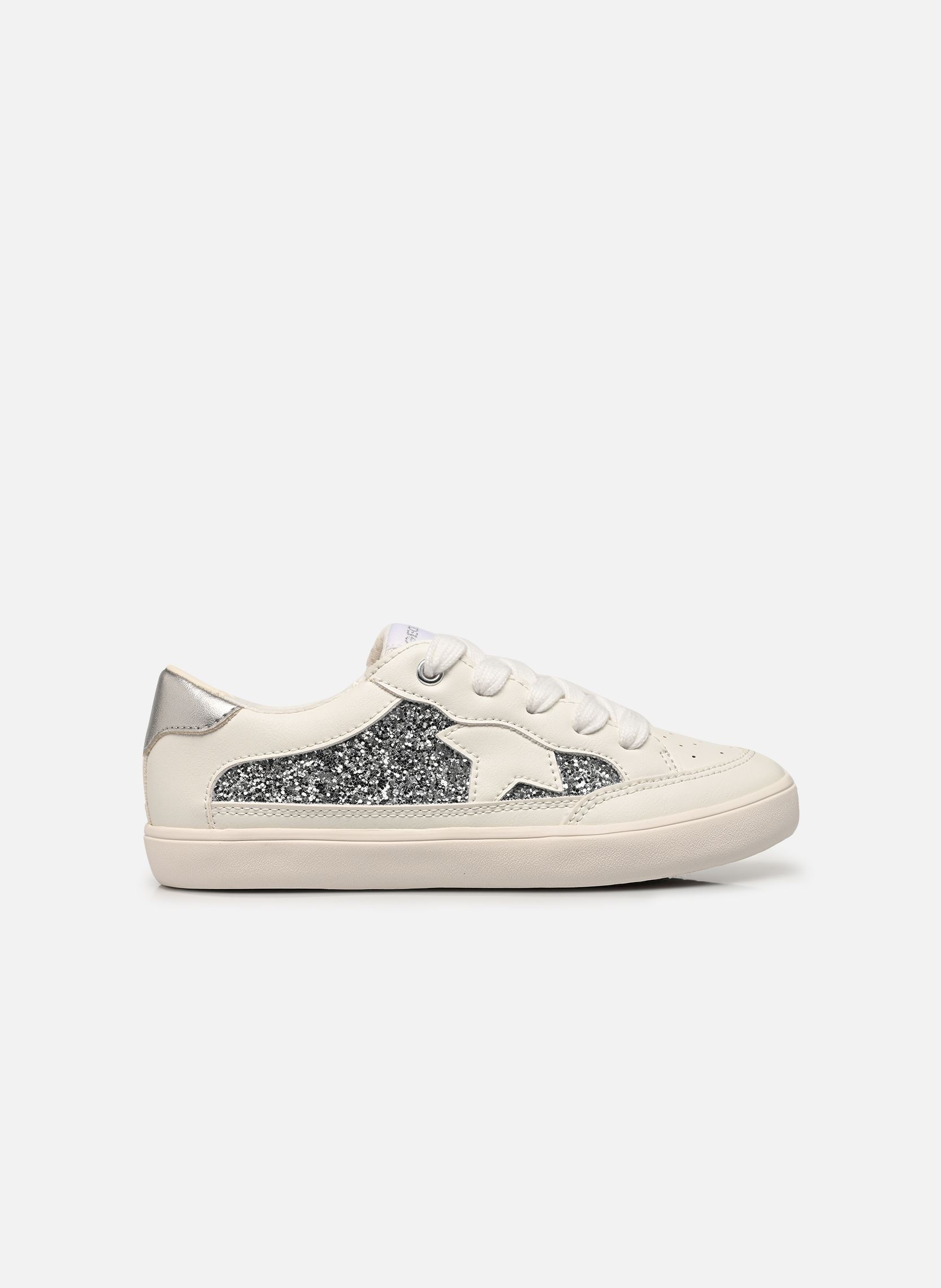 Baskets basses J Gisli Girl J654NB fille argent Geox Baskets basses J Gisli Girl J654NB fille argent White