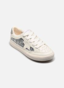 Baskets basses J Gisli Girl J654NB fille argent