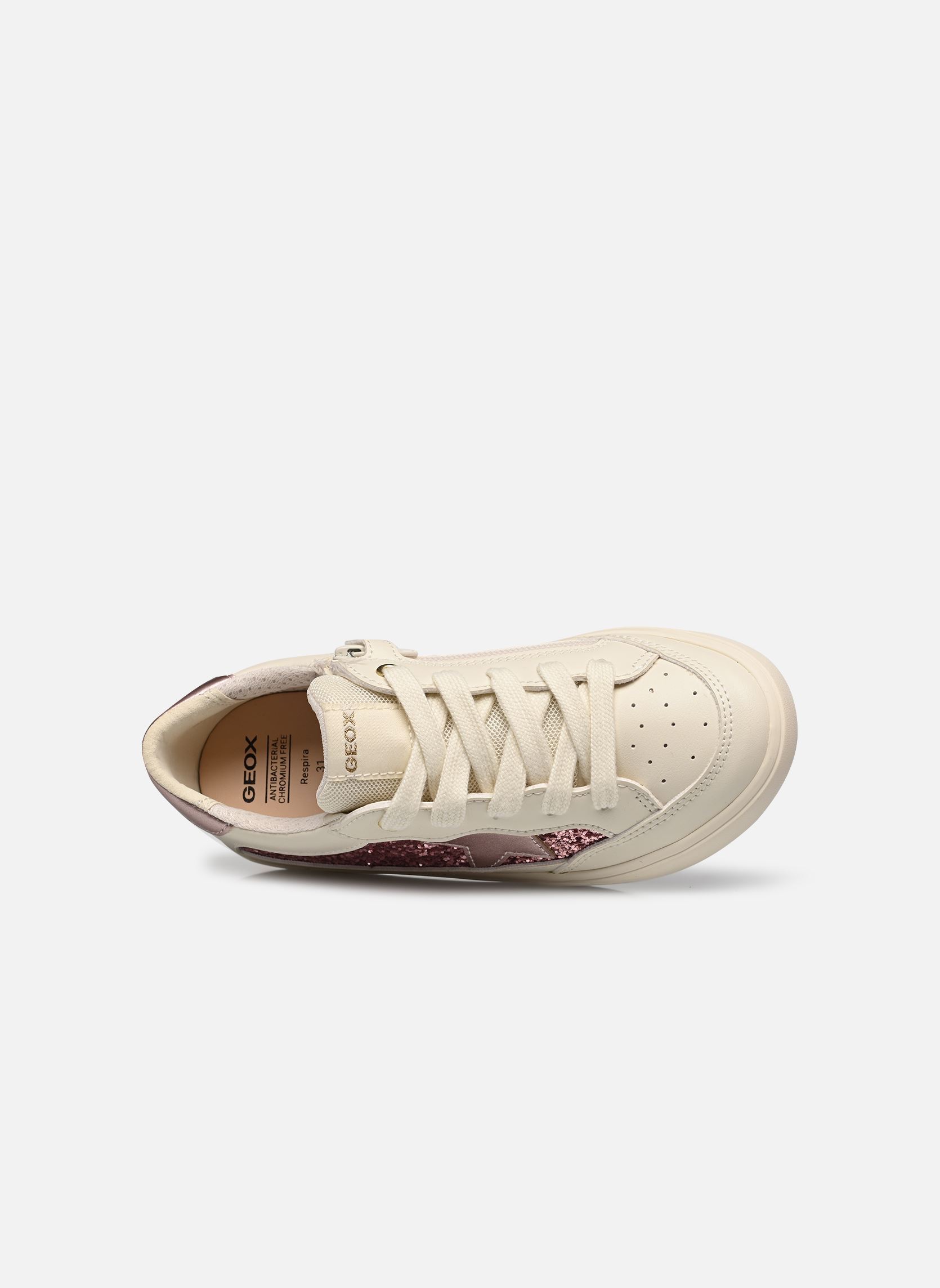 Baskets basses J Gisli Girl J654NB fille rose Geox Baskets basses J Gisli Girl J654NB fille rose Ivory
