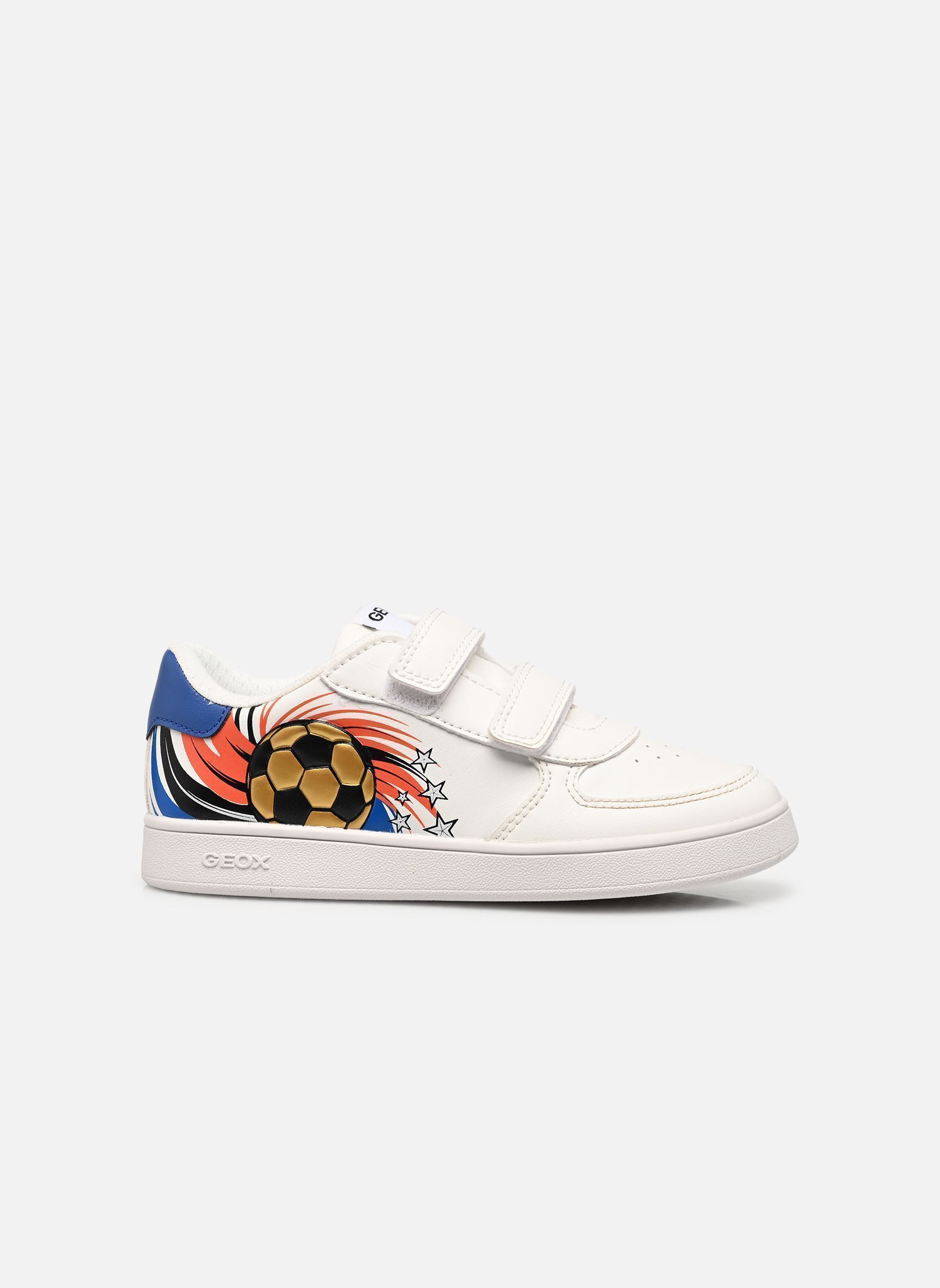 Lage sneakers J Eclyper Boy J65LSD jongens wit Geox Lage sneakers J Eclyper Boy J65LSD jongens wit White