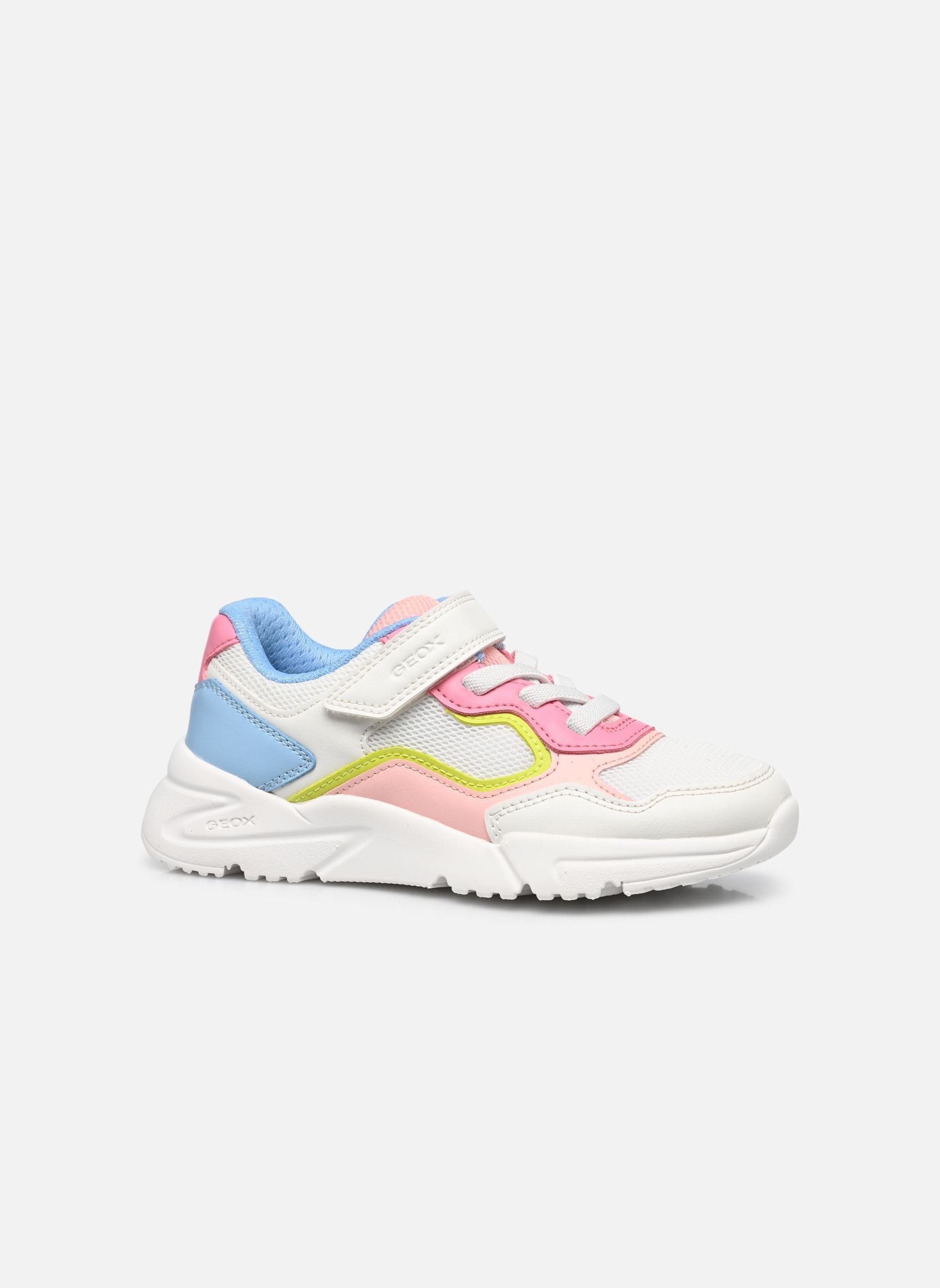 Sneakers J Loftus Girl J65M2B meisjes meerkleurig Geox Sneakers J Loftus Girl J65M2B meisjes meerkleurig White