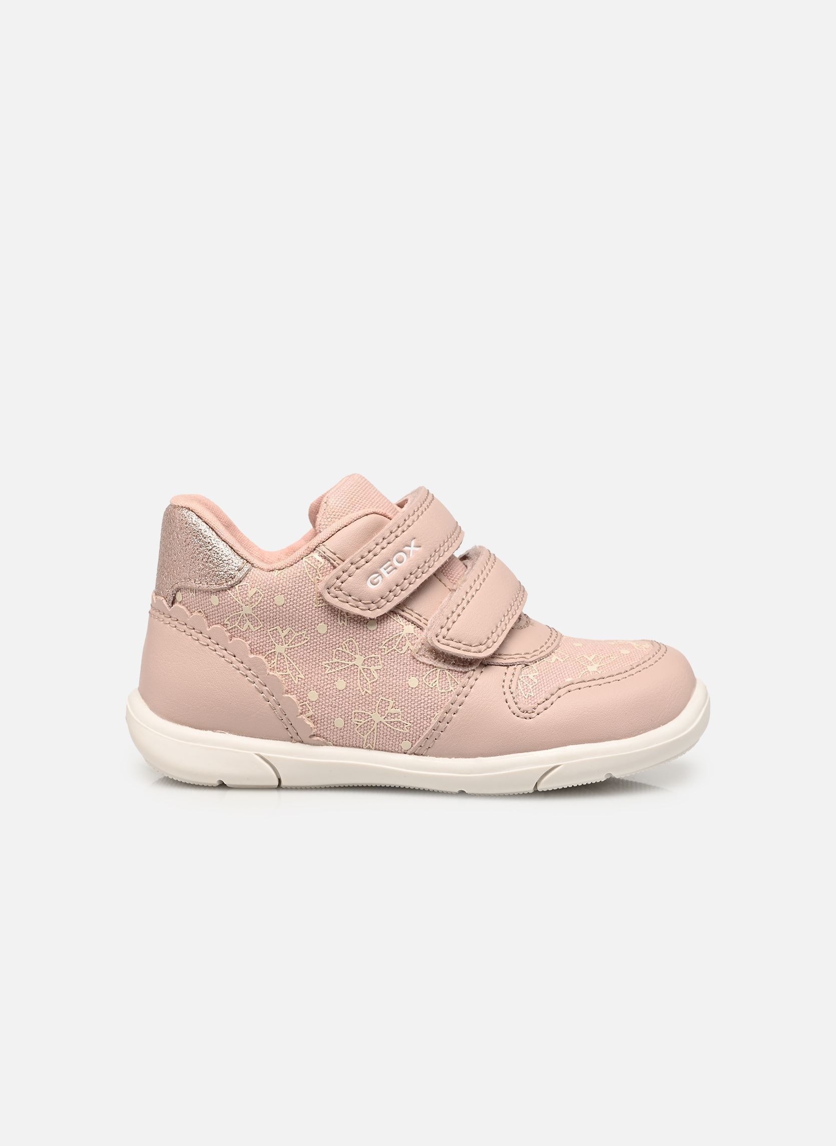 Baskets hautes B Zapito Girl fille rose Geox Baskets hautes B Zapito Girl fille rose Rose