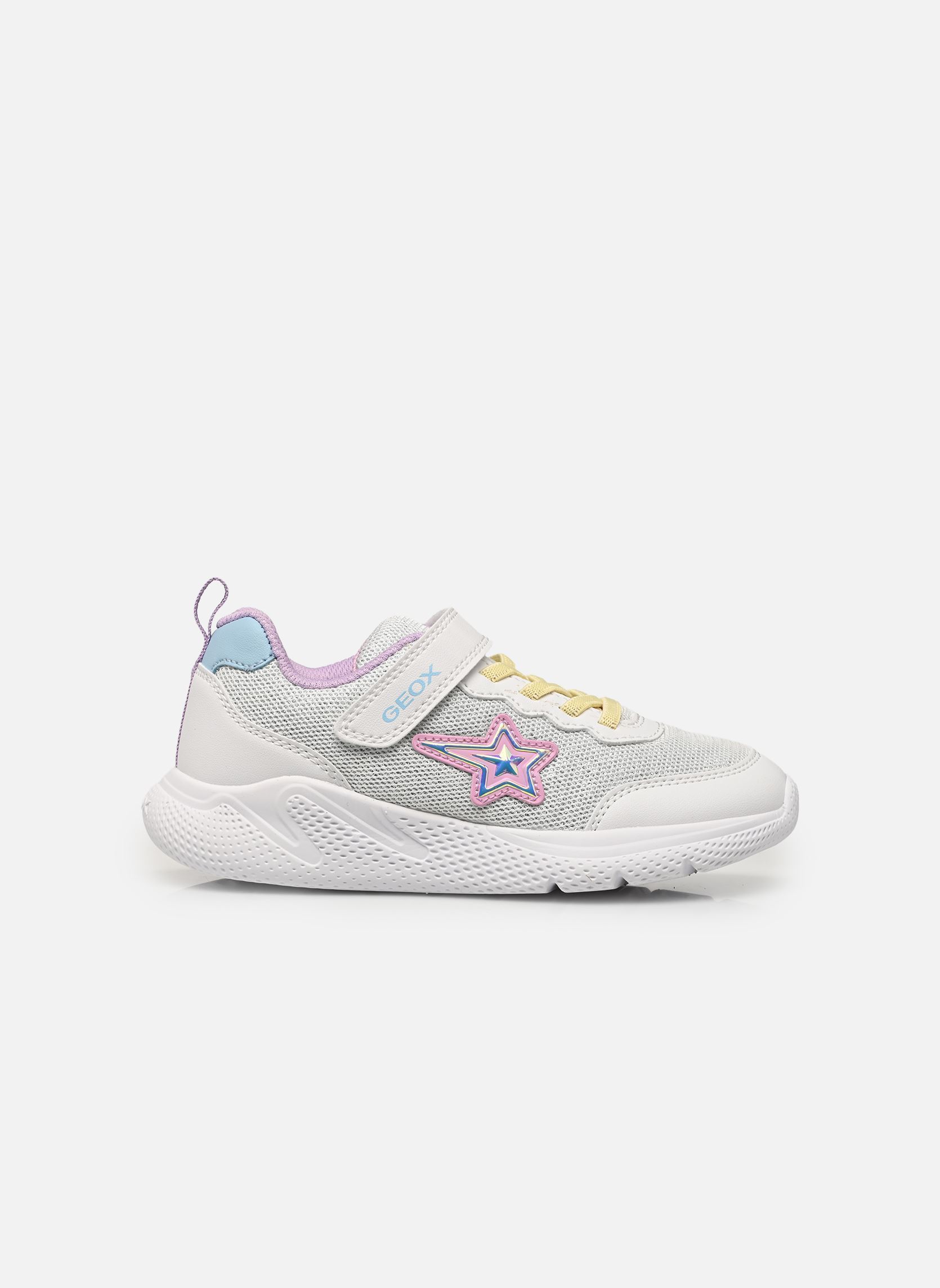Baskets J Sprintye Girl J55FWA fille blanc Geox Baskets J Sprintye Girl J55FWA fille blanc White