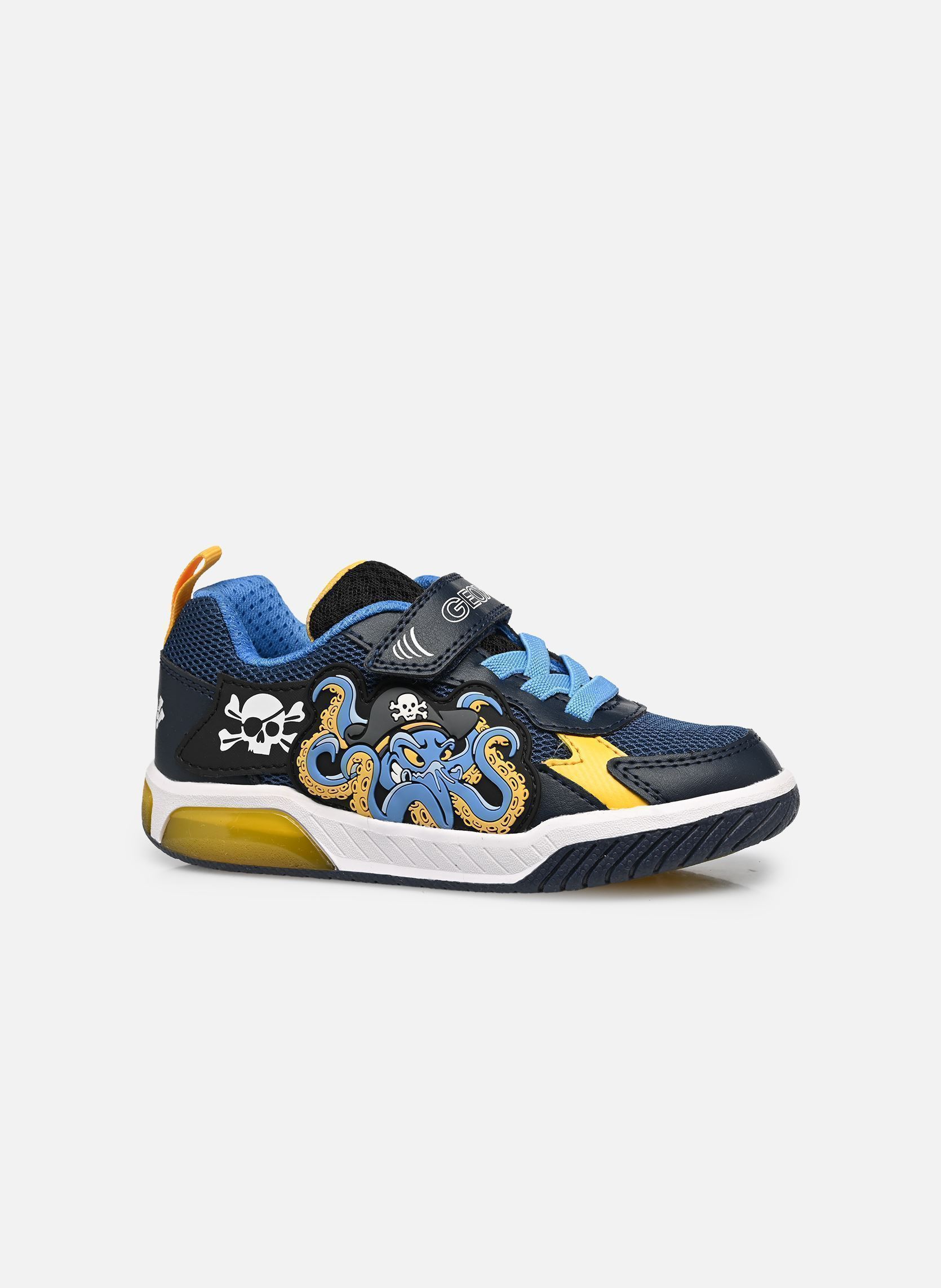 Baskets basses J Inek Boy J659CC garçon bleu Geox Baskets basses J Inek Boy J659CC garçon bleu Navy