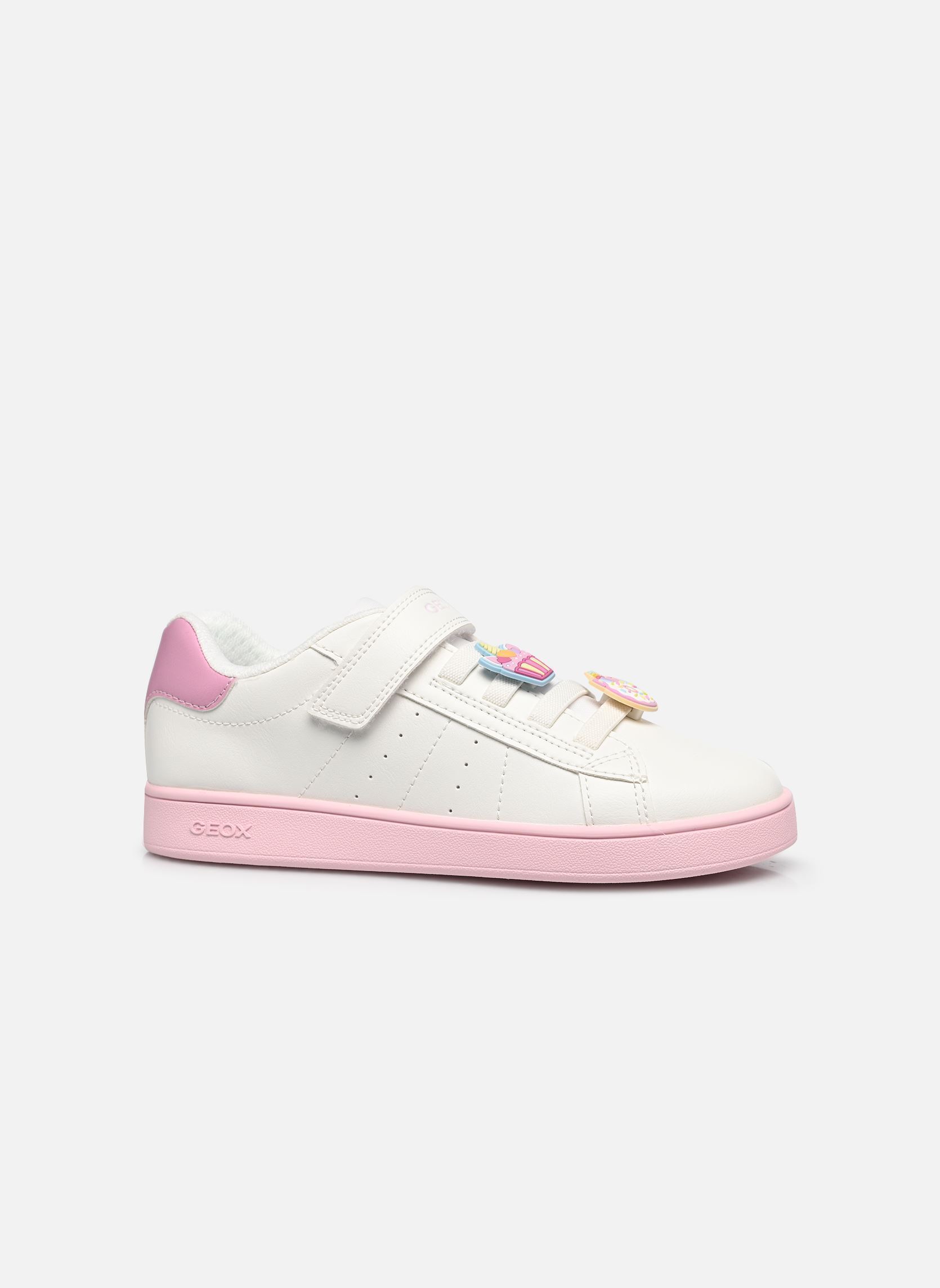 Baskets basses J Eclyper Girl J65LRF fille blanc Geox Baskets basses J Eclyper Girl J65LRF fille blanc WHITE