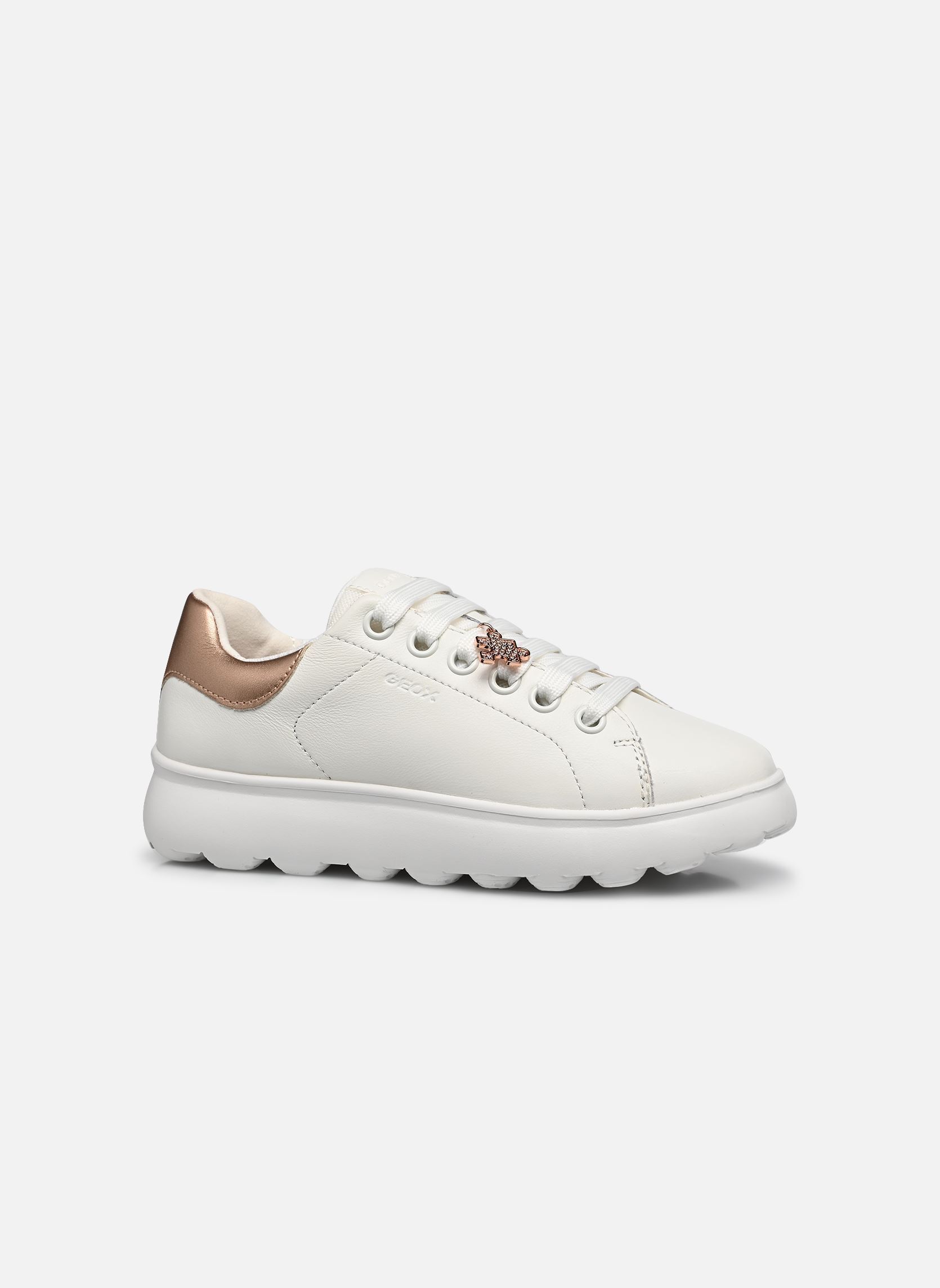 Baskets basses J Puffypop Girl fille rose Geox Baskets basses J Puffypop Girl fille rose White