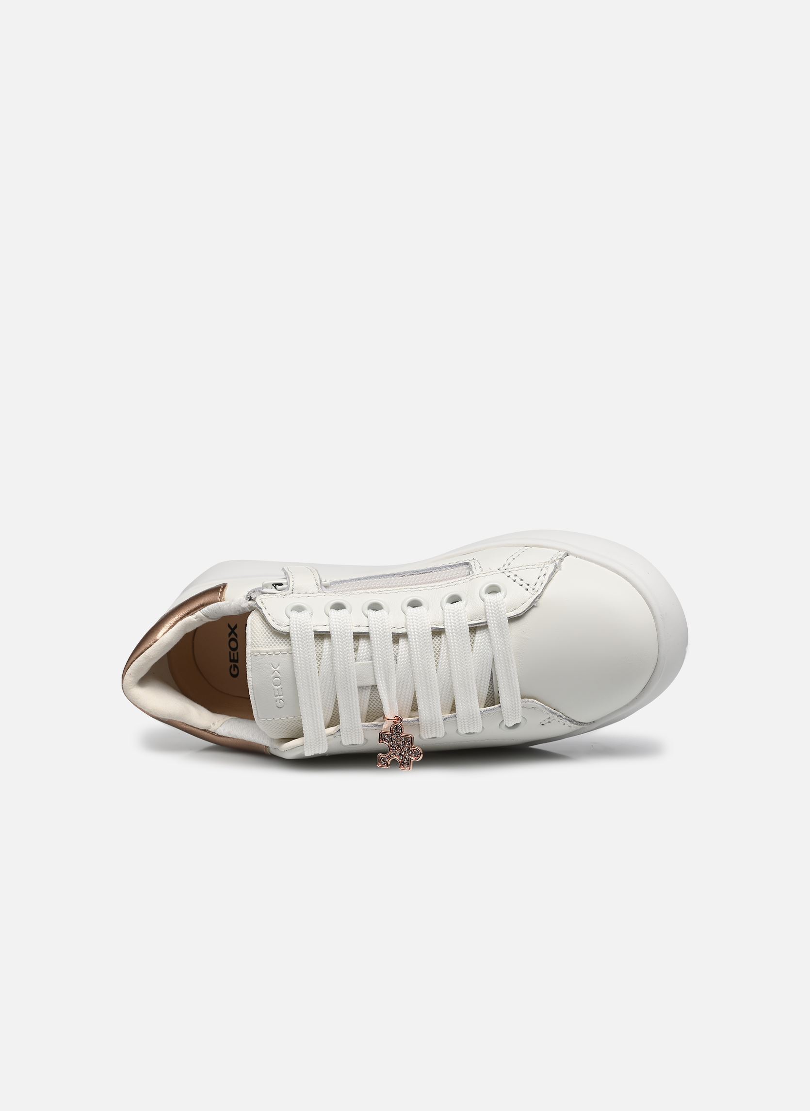 Baskets basses J Puffypop Girl fille rose Geox Baskets basses J Puffypop Girl fille rose White
