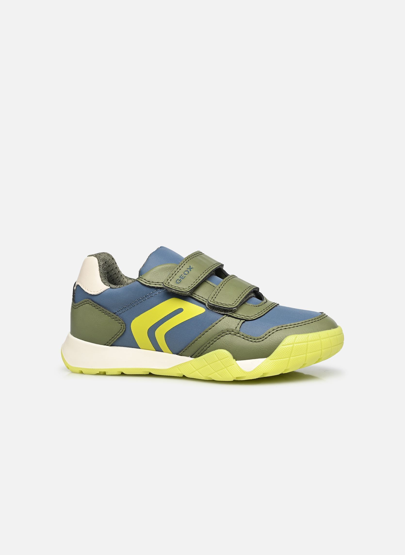 Baskets J Rann-E Boy J65NEA garçon vert Geox Baskets J Rann-E Boy J65NEA garçon vert Avio/Green