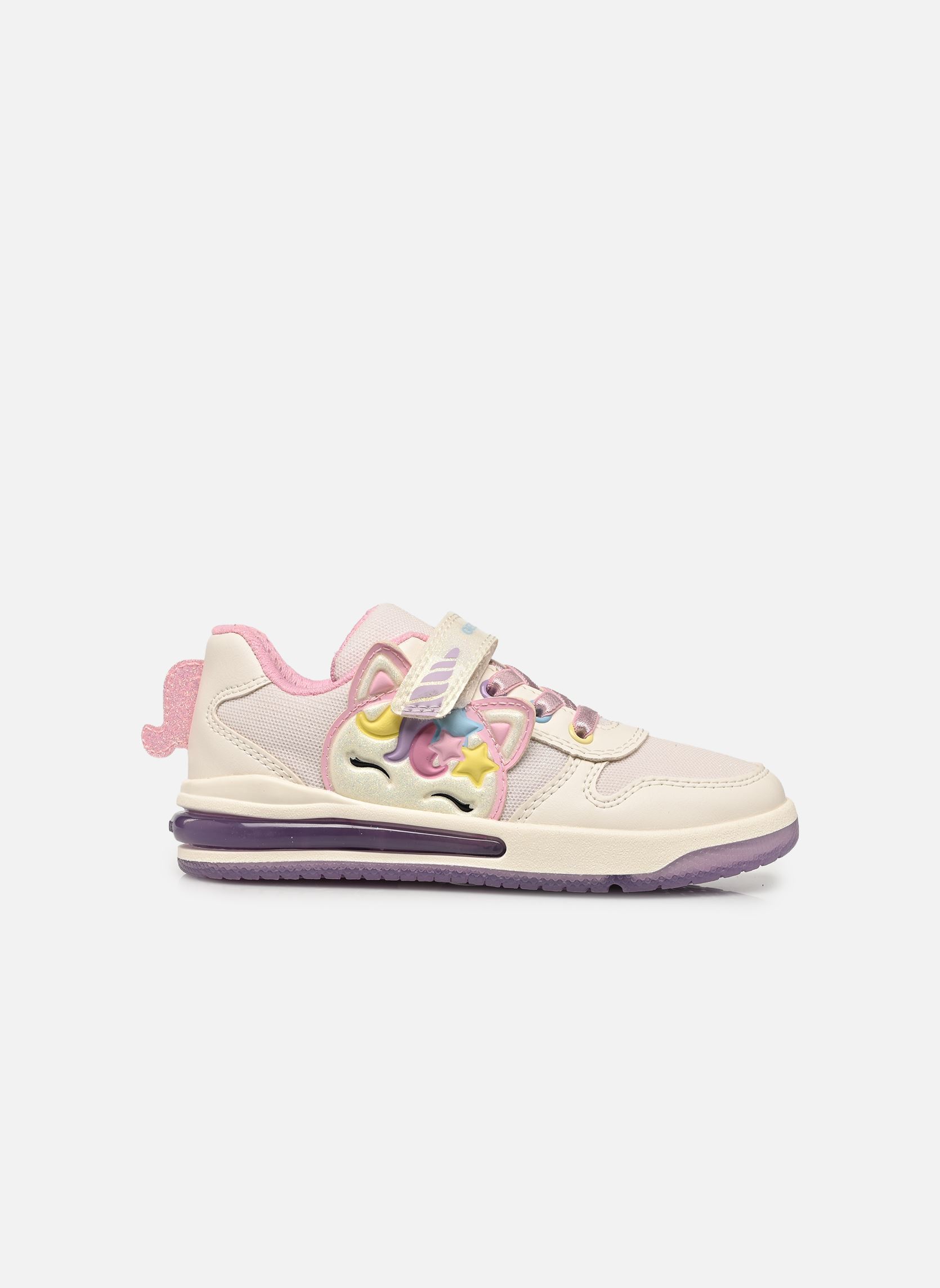 Baskets basses J Sketlite Girl fille blanc Geox Baskets basses J Sketlite Girl fille blanc White